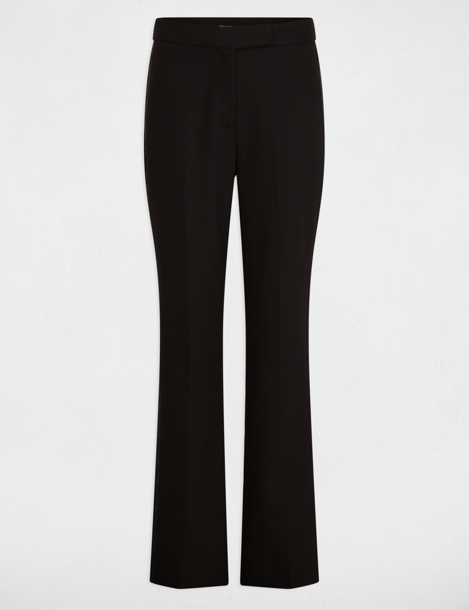 Fitted trousers with darts black women