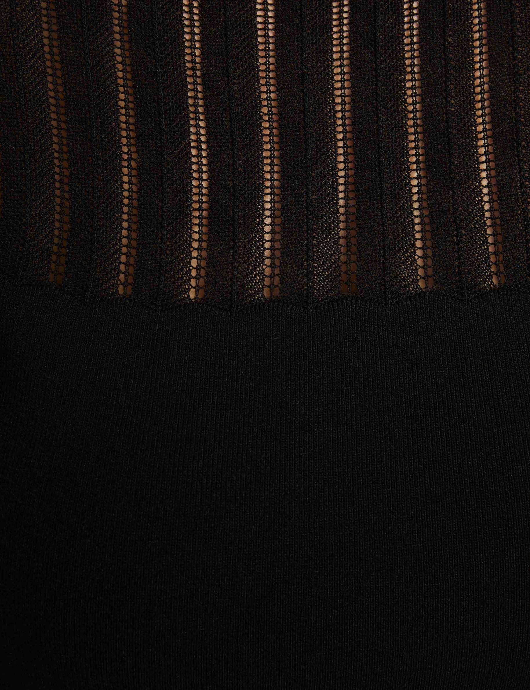 jumper high collar black women null