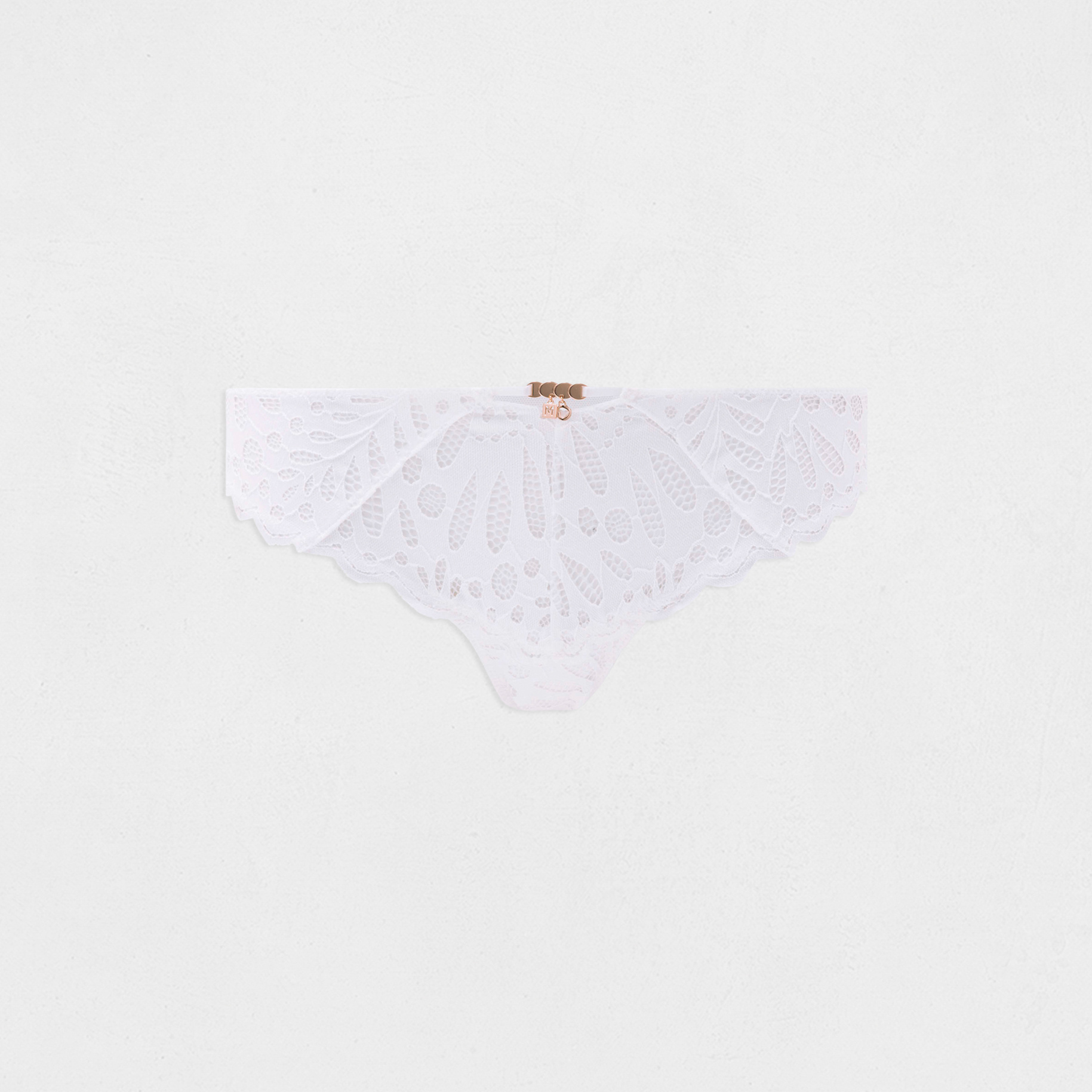 Lace briefs ivory women