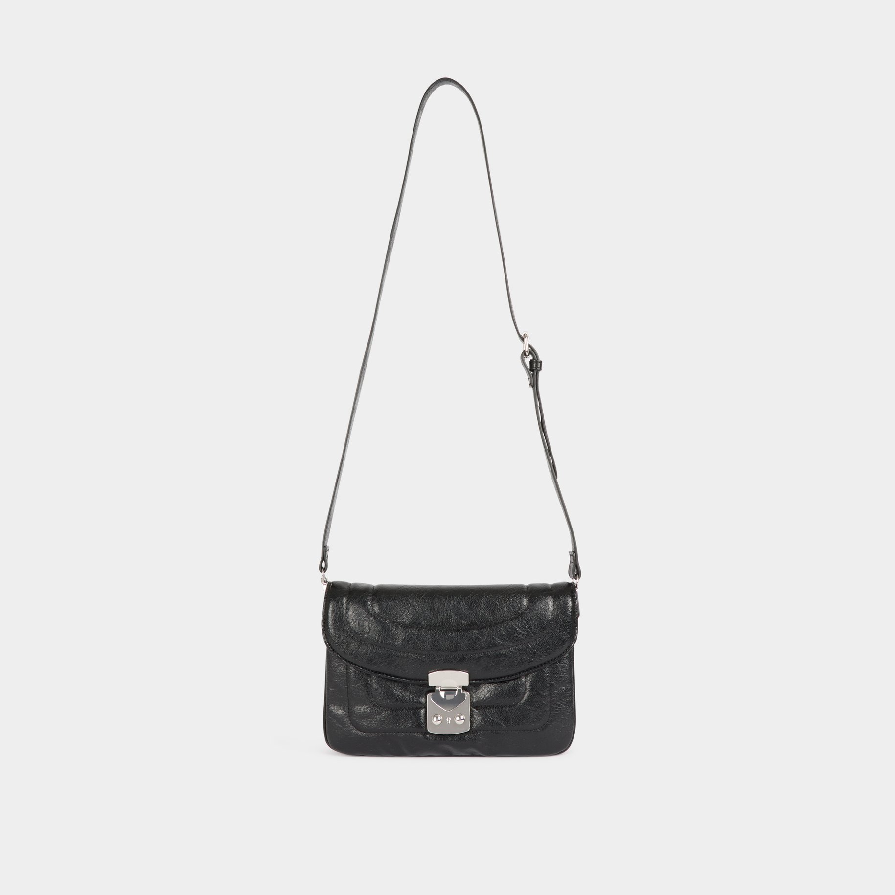 Bag with chain handle black women