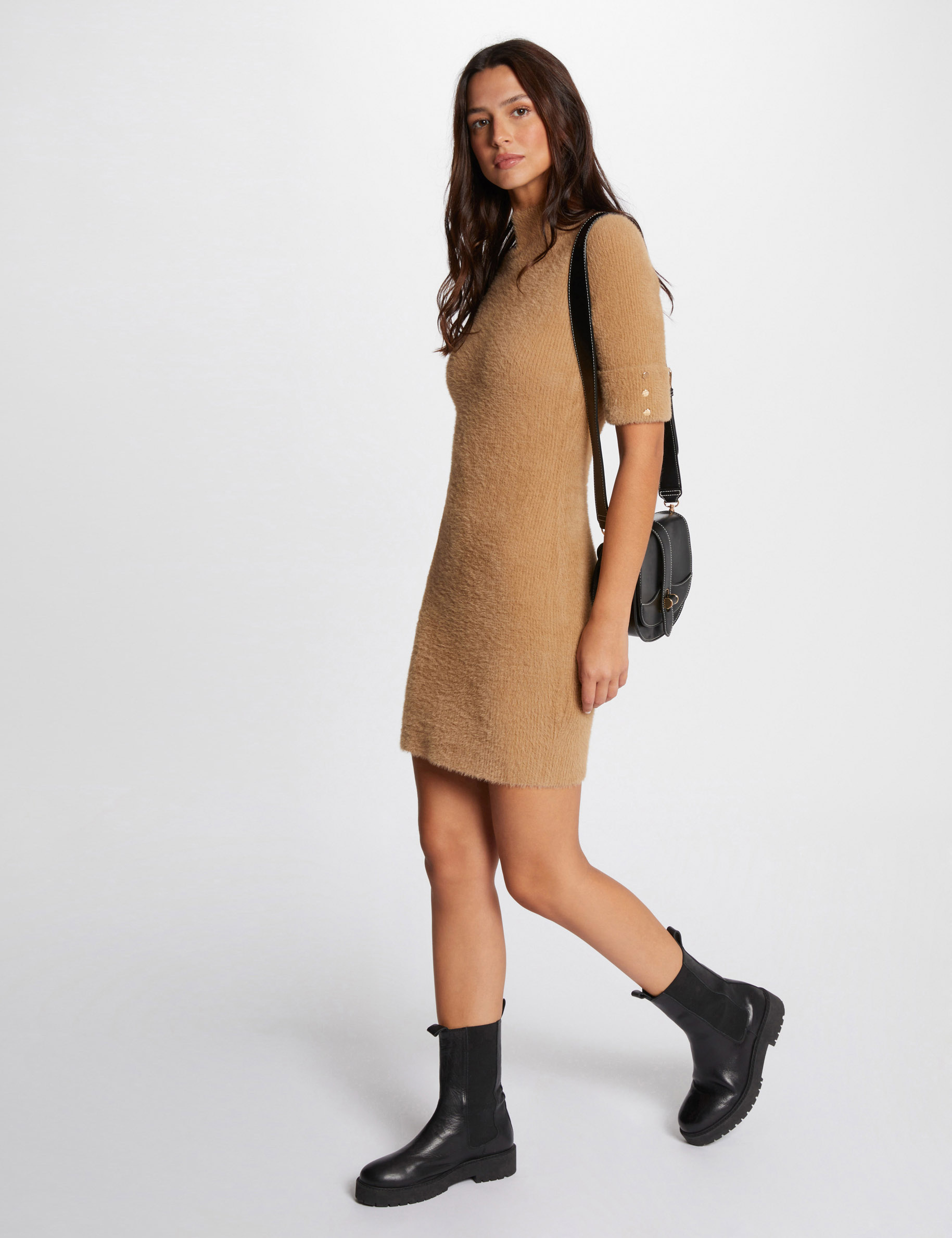 Jumper dress and ankle boots best sale