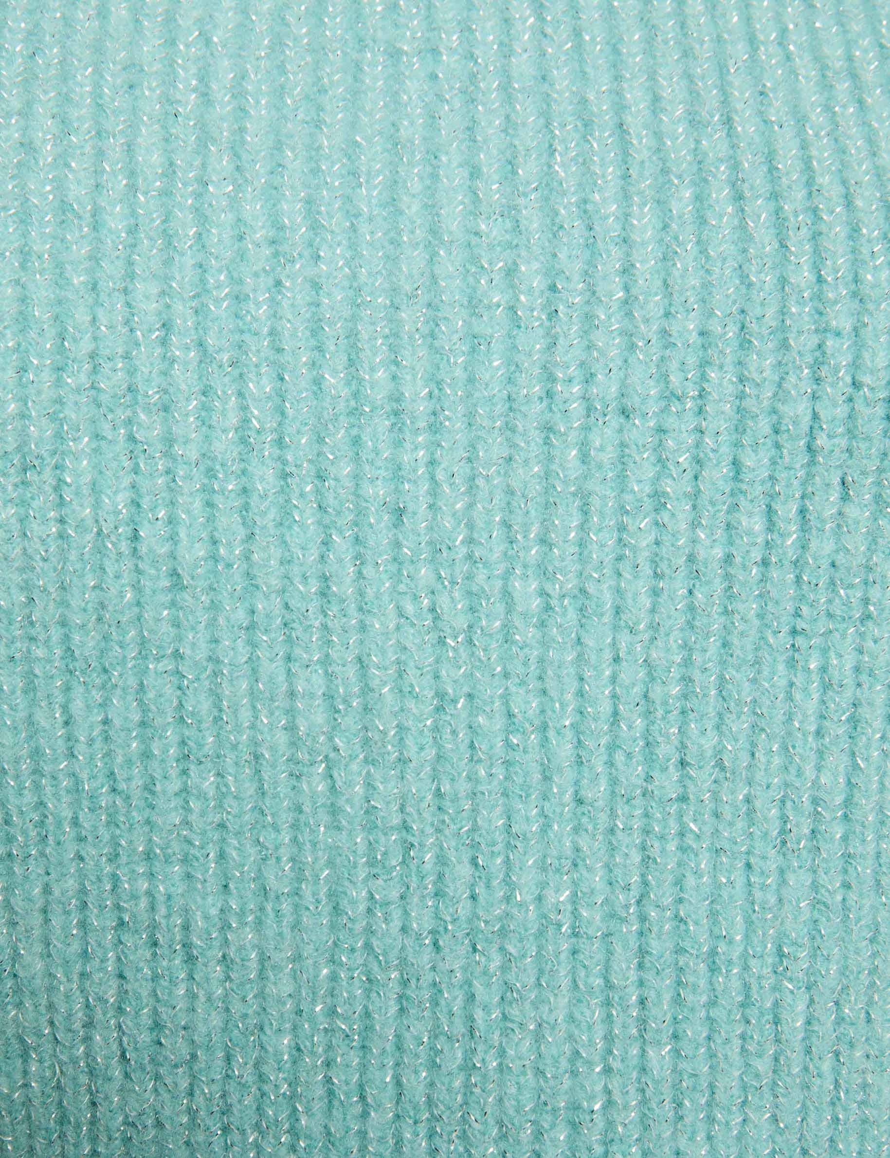 long sleeved jumper with buttons green women null