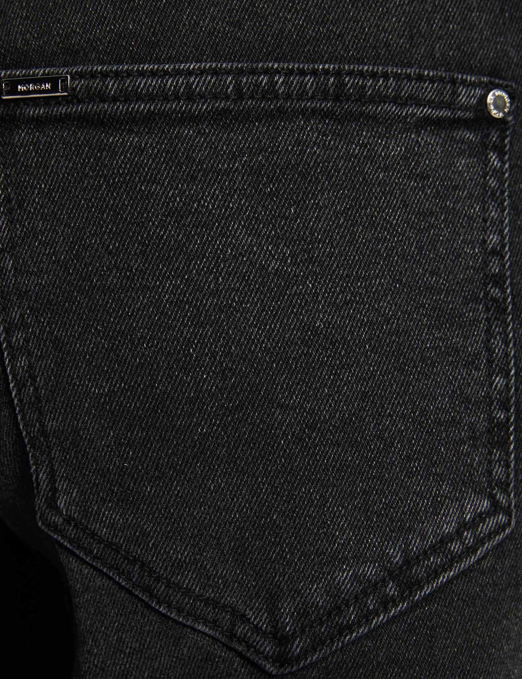 high waisted wide leg jeans dark grey women null