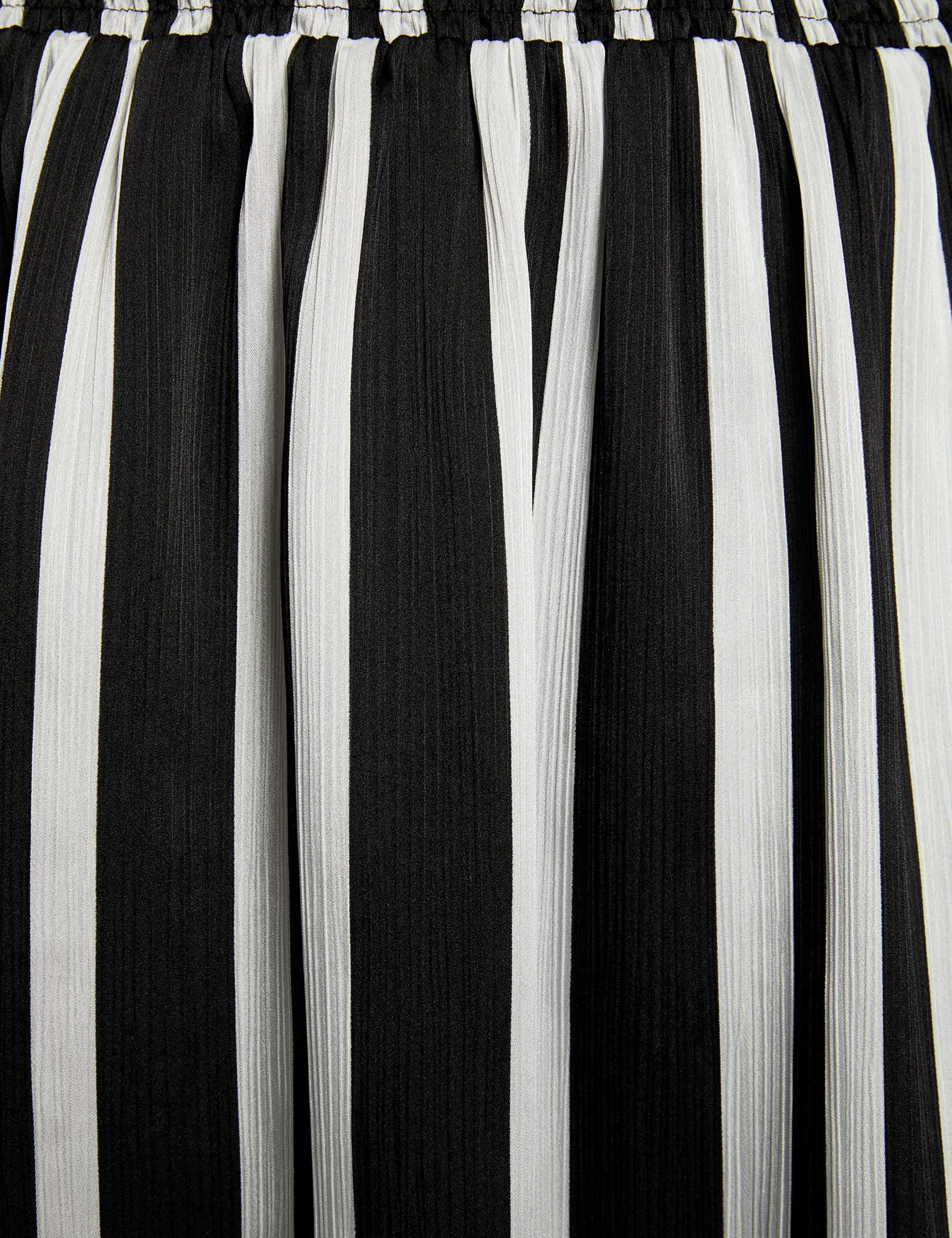 asymmetric striped dress multicolor women null
