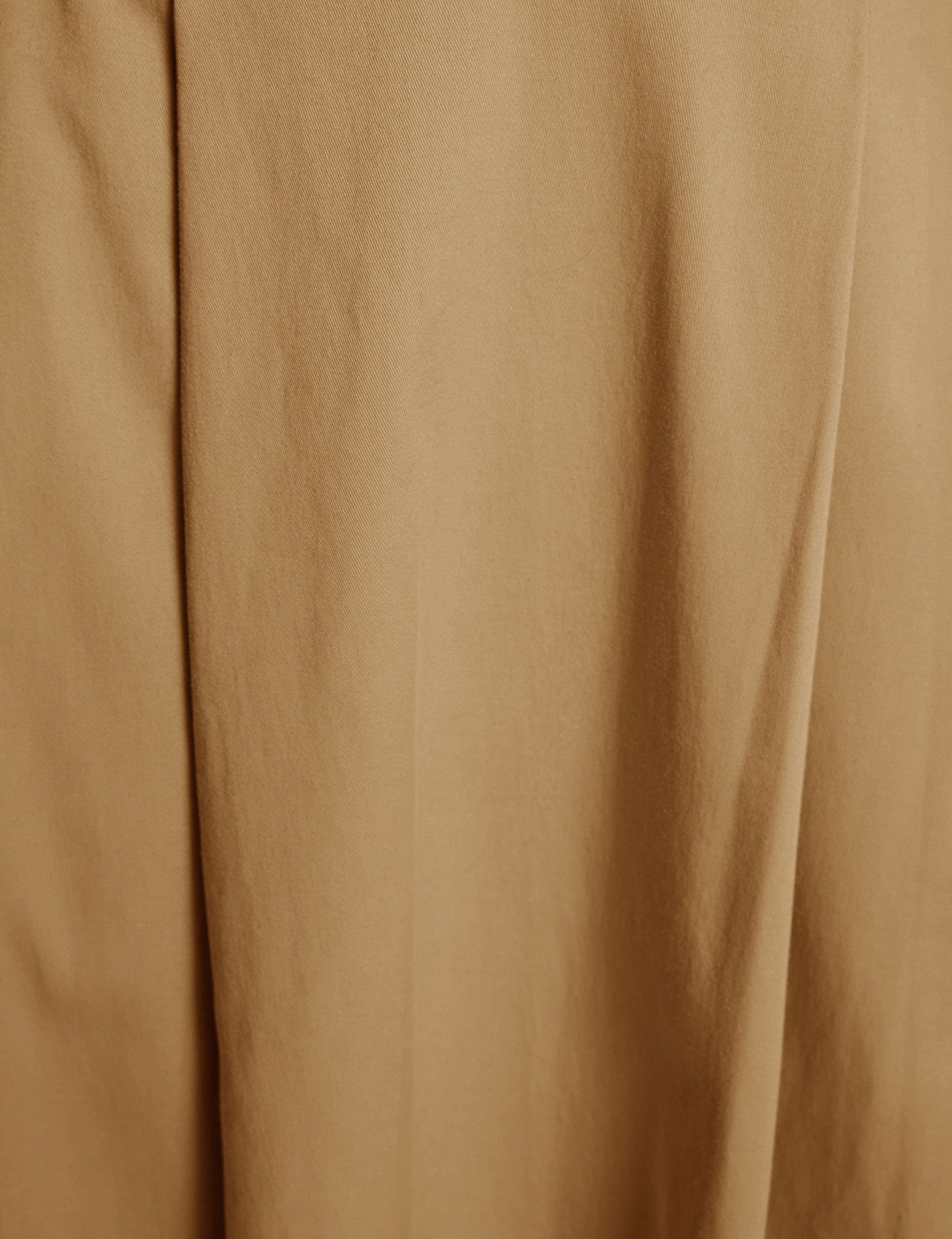 high waisted flared skirt beige women null