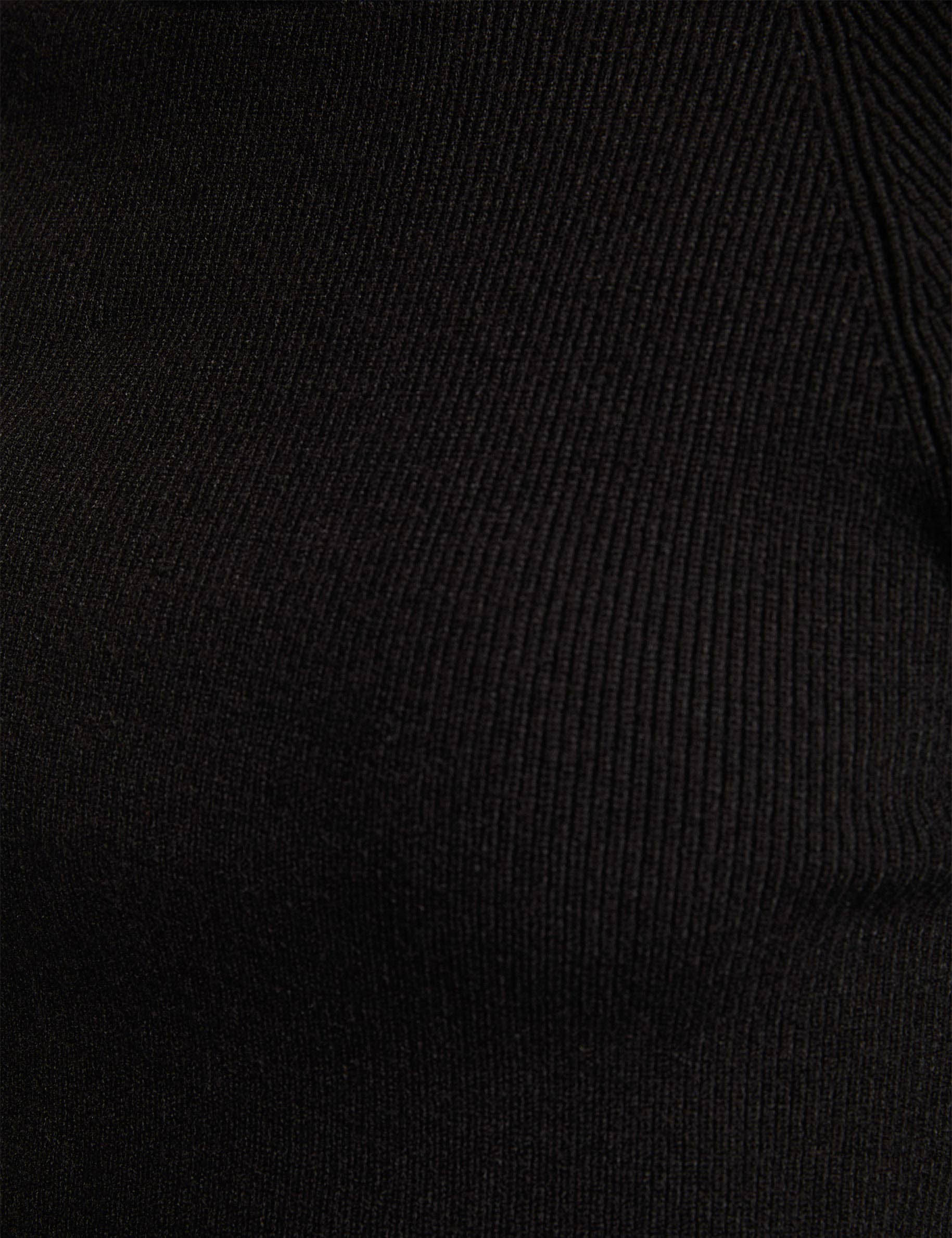 jumper with boat neck black women null