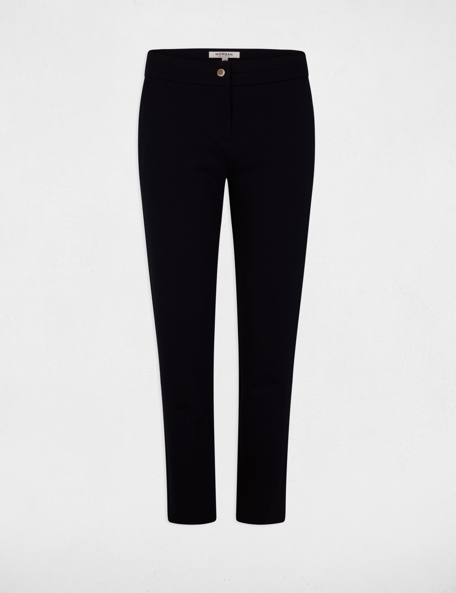 Cigarette trousers with darts black women