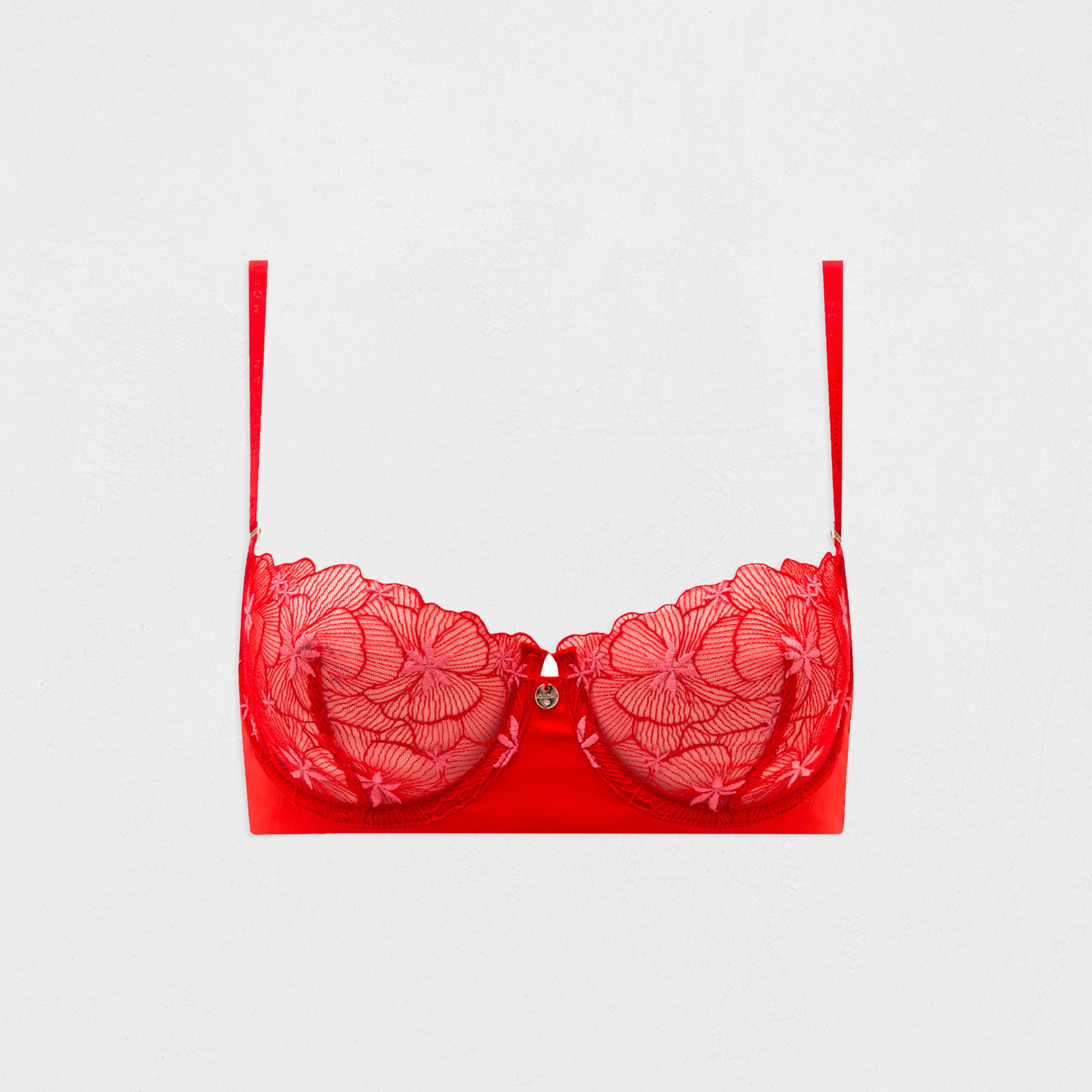 Underwired bra red women