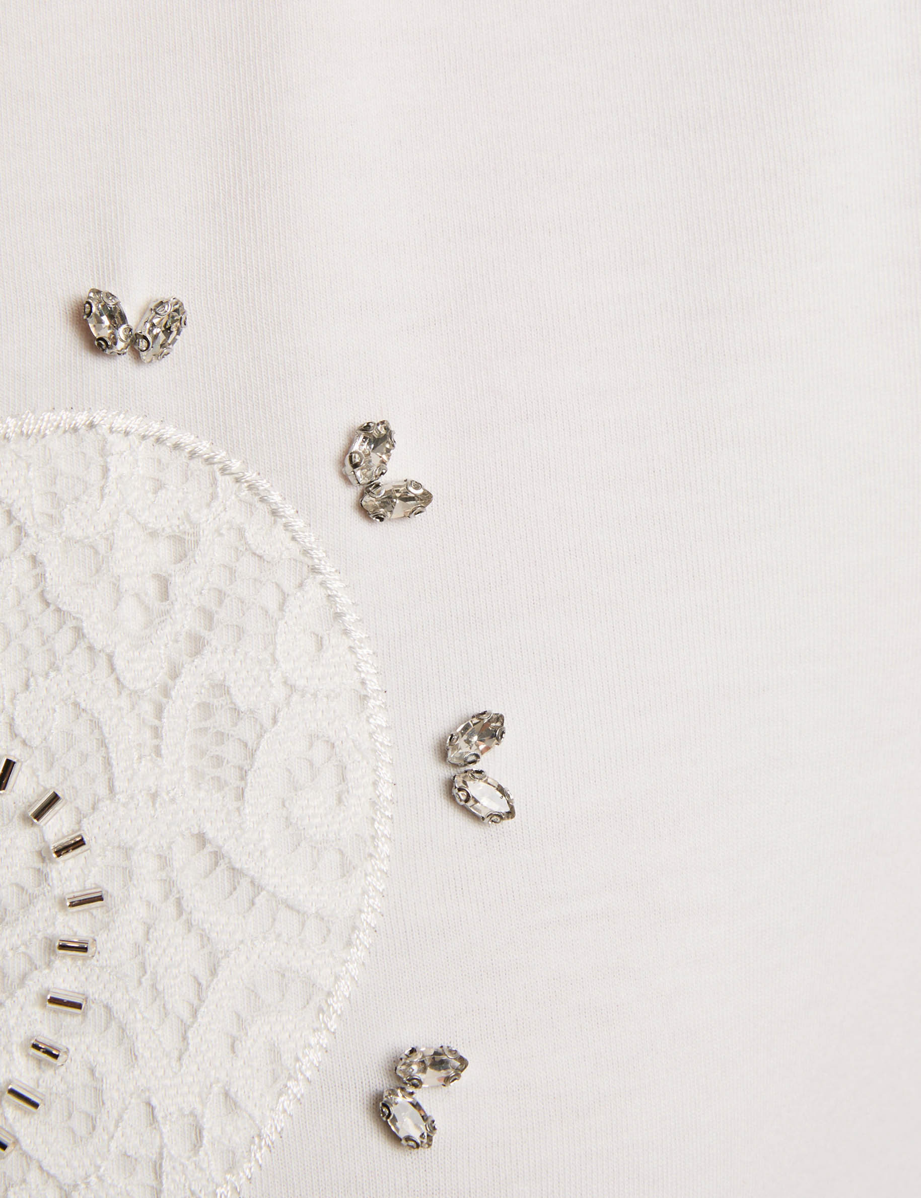 short sleeve t shirt white women null