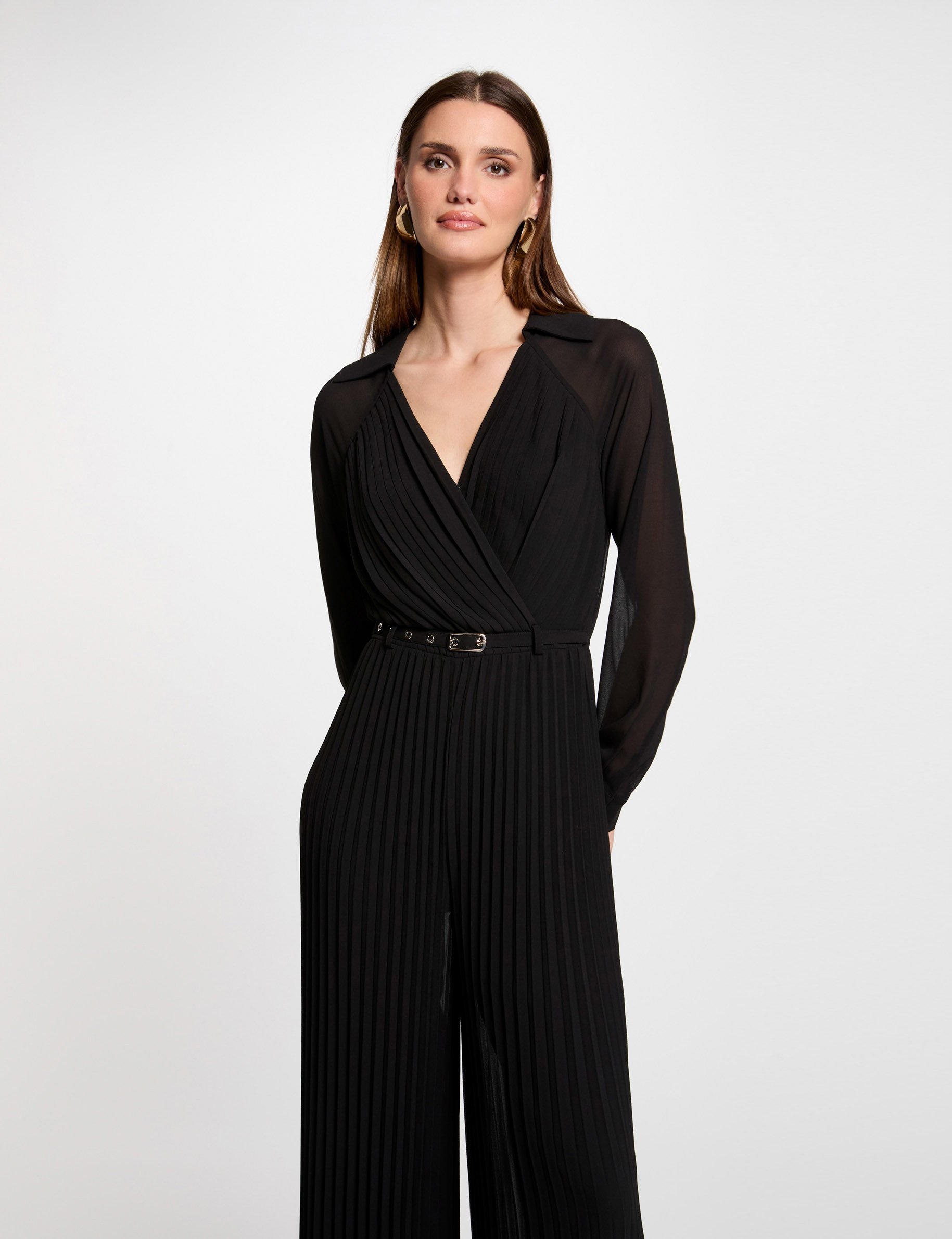 Jumpsuit wide leg black women