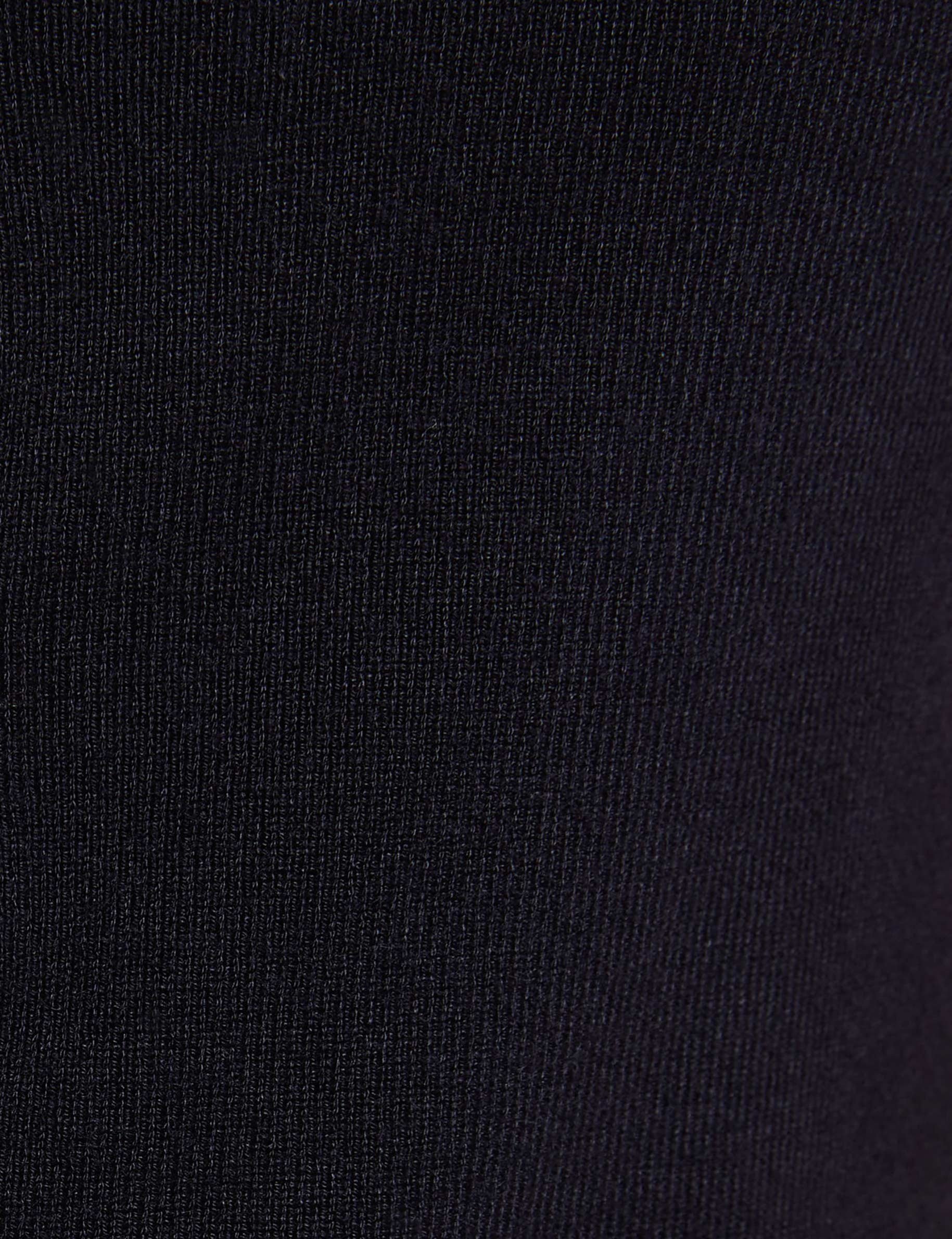 sleeveless v neck sweater navy blue women null