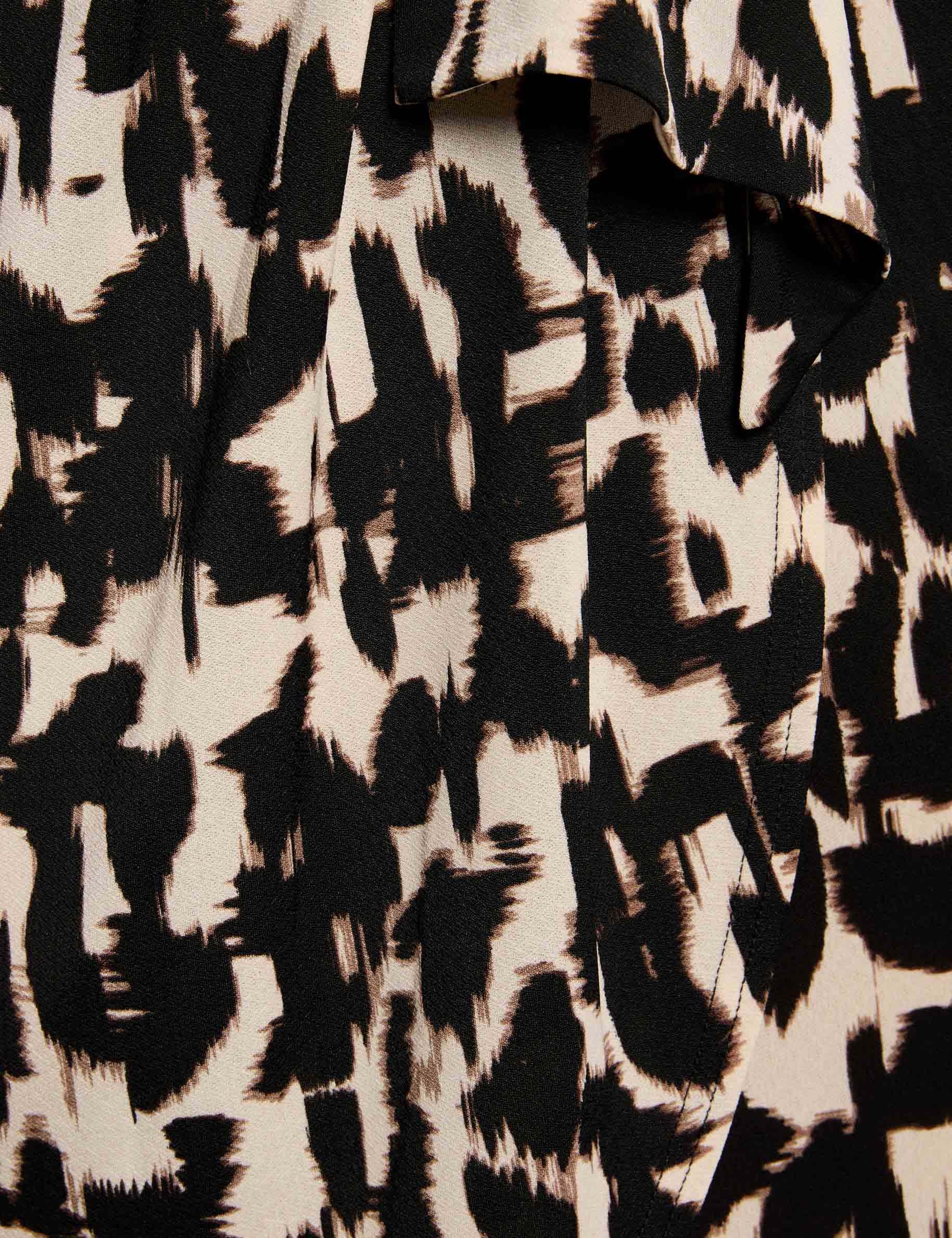 printed fitted mini dress multicolor women null