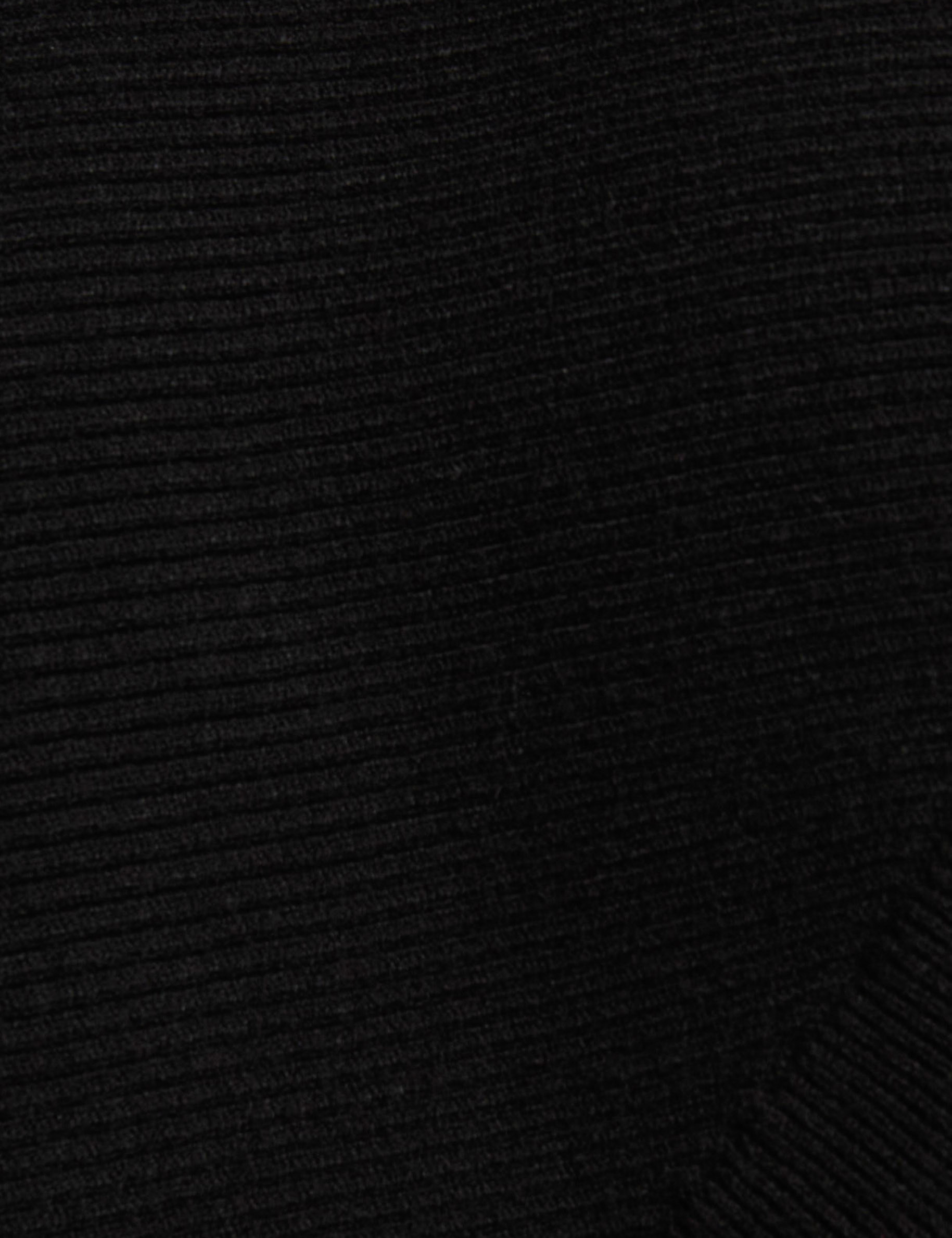 jumper round neck and buttons black women null
