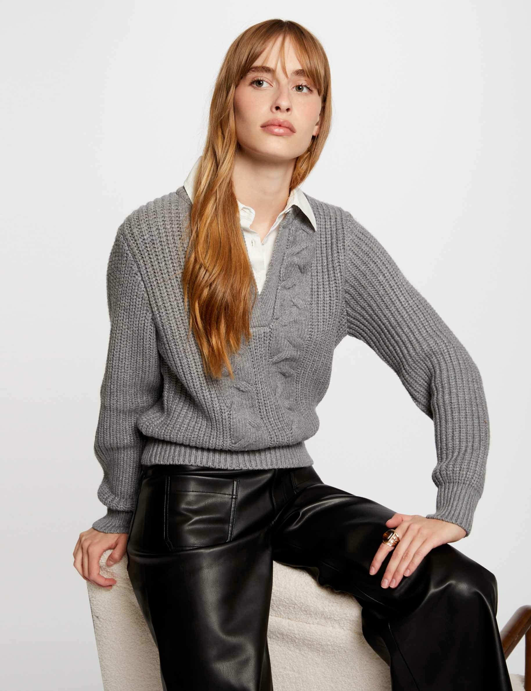 Womens shirt jumper sale