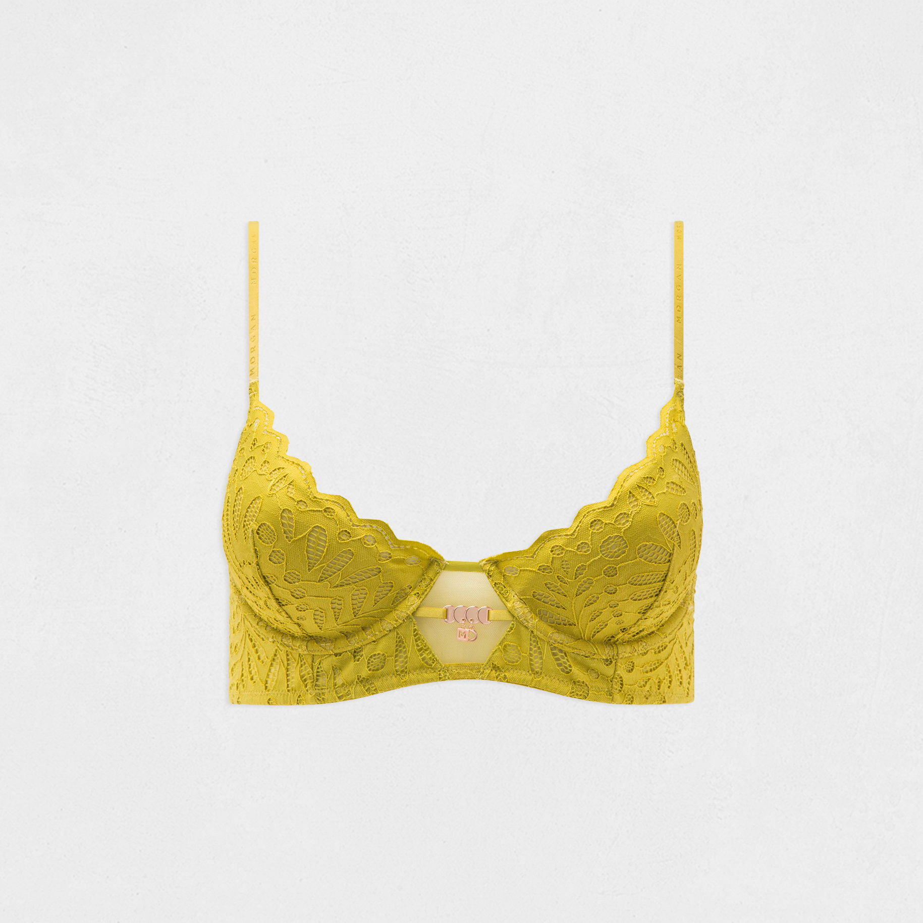 Padded bra green women