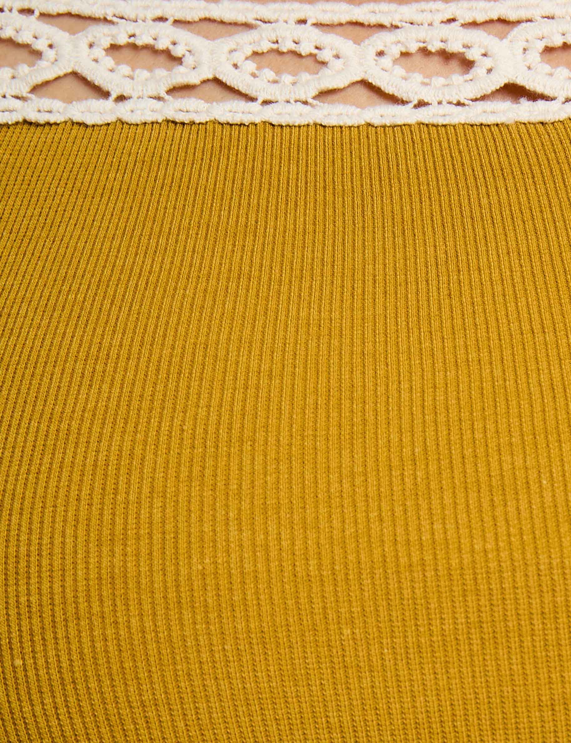 sleeveless vest top mustard yellow women null