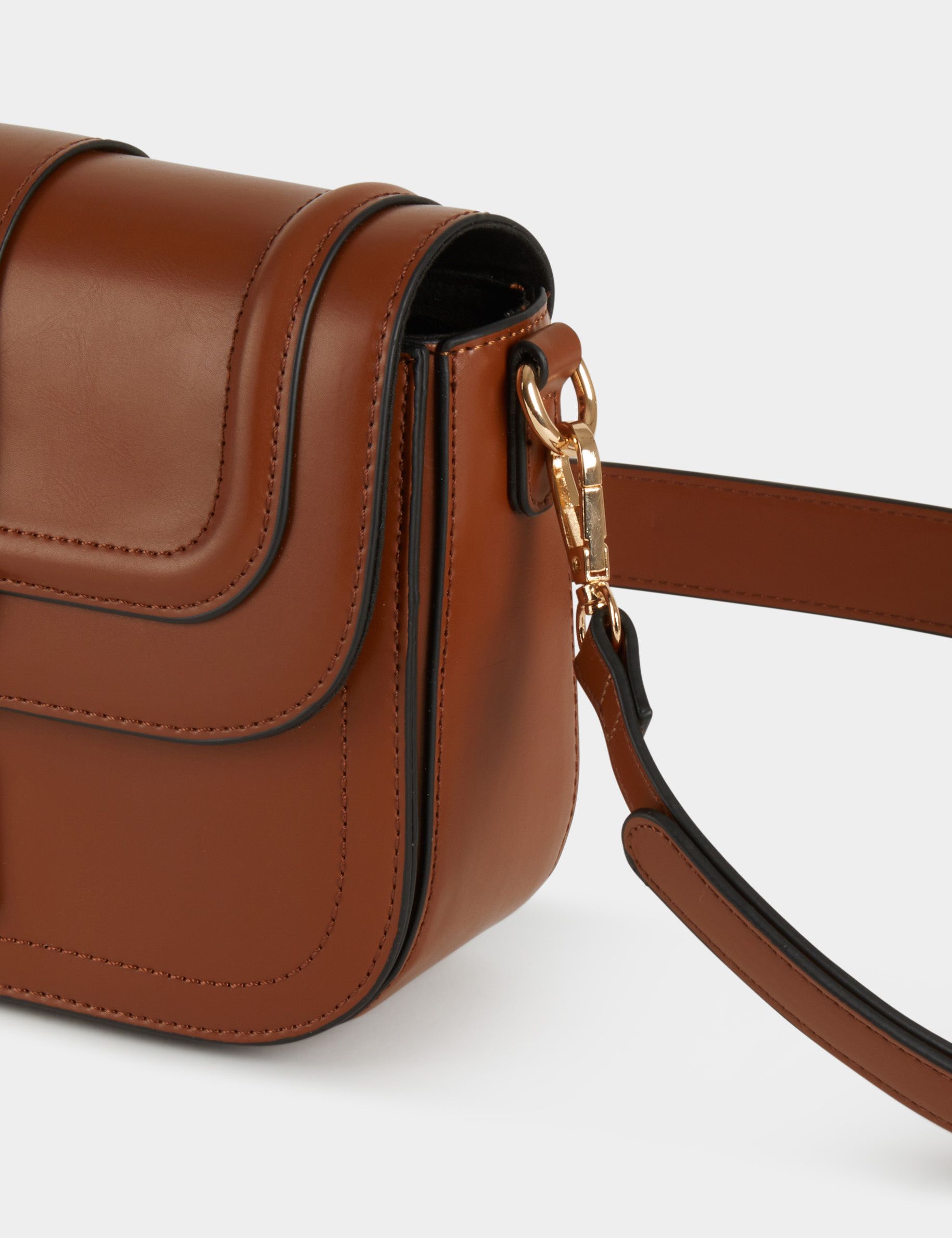 Bag with strap camel women