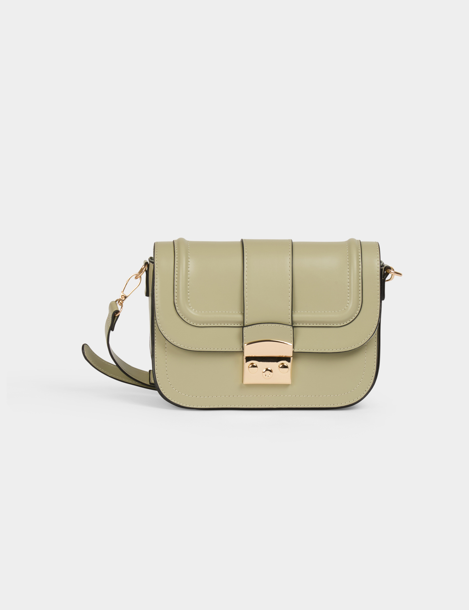 Bag with strap light green women