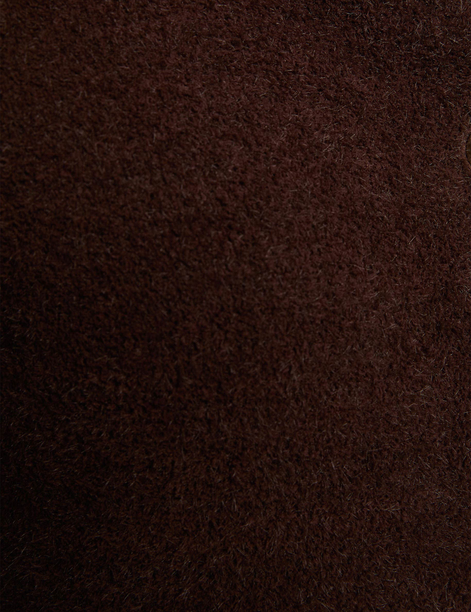 long sleeve cardigan dark brown women null