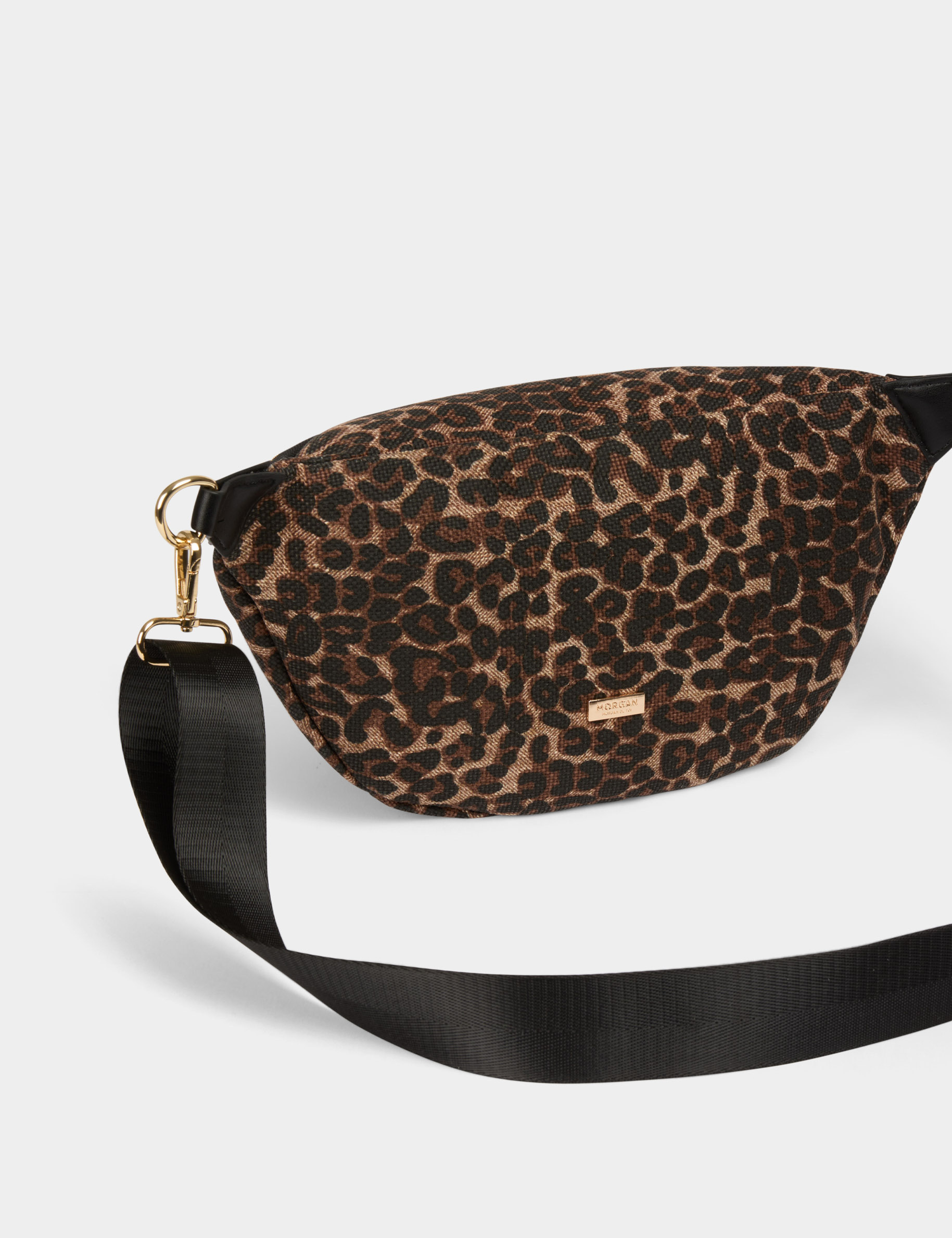 Sling bag leopard print multicolor women