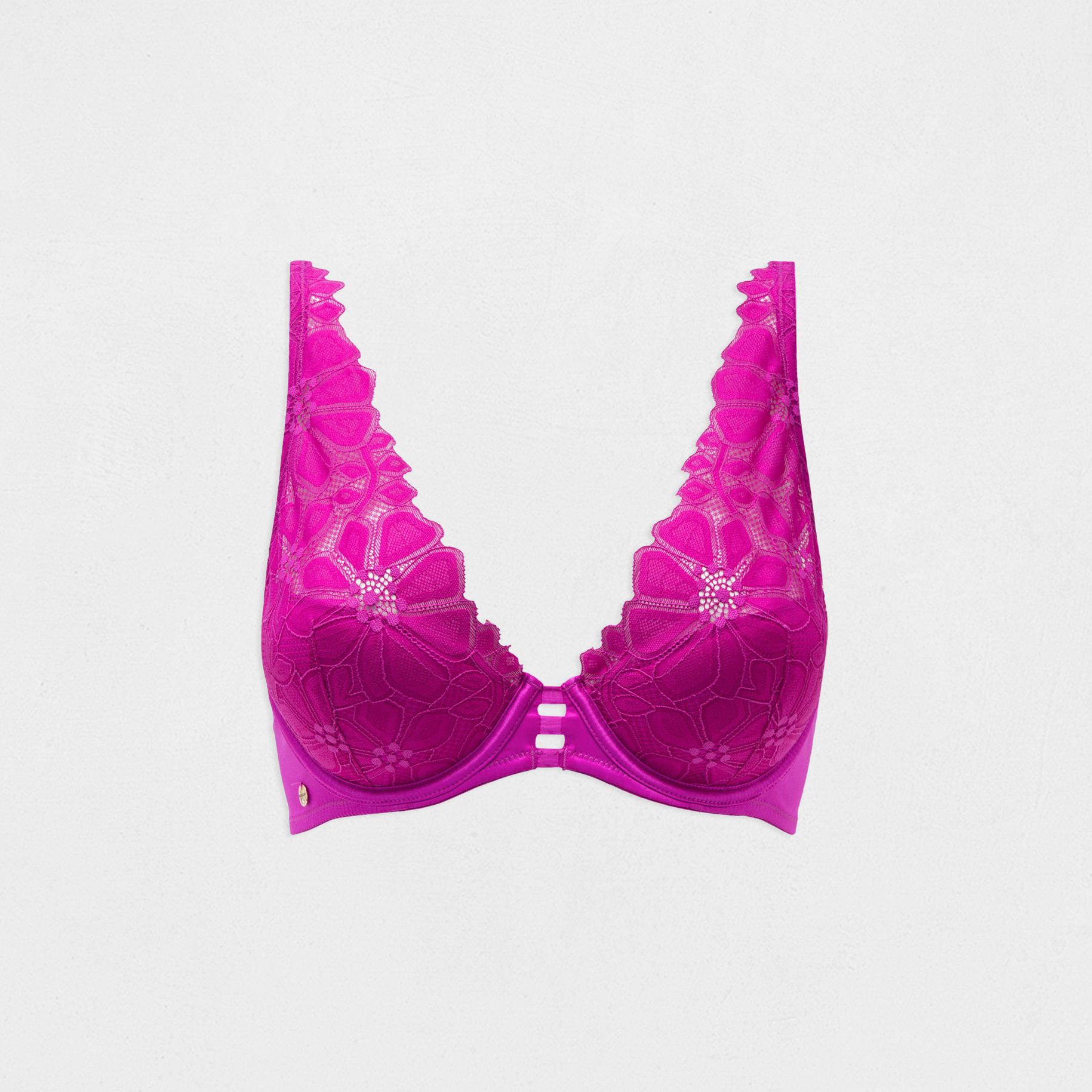 Padded bra purple women