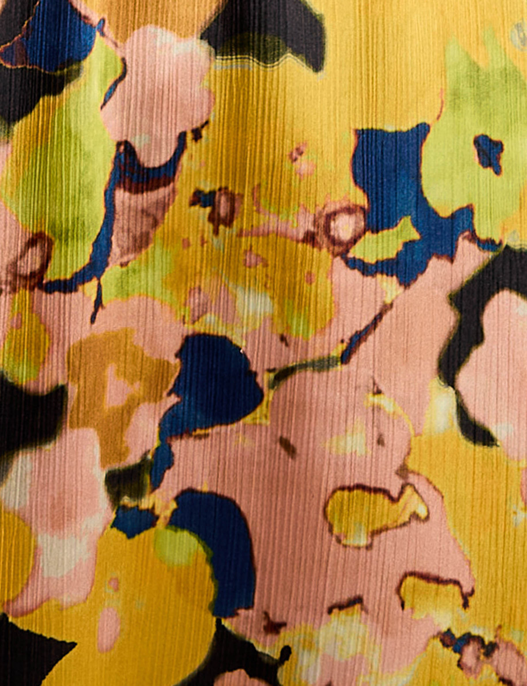 printed straight midi dress multicolor women null