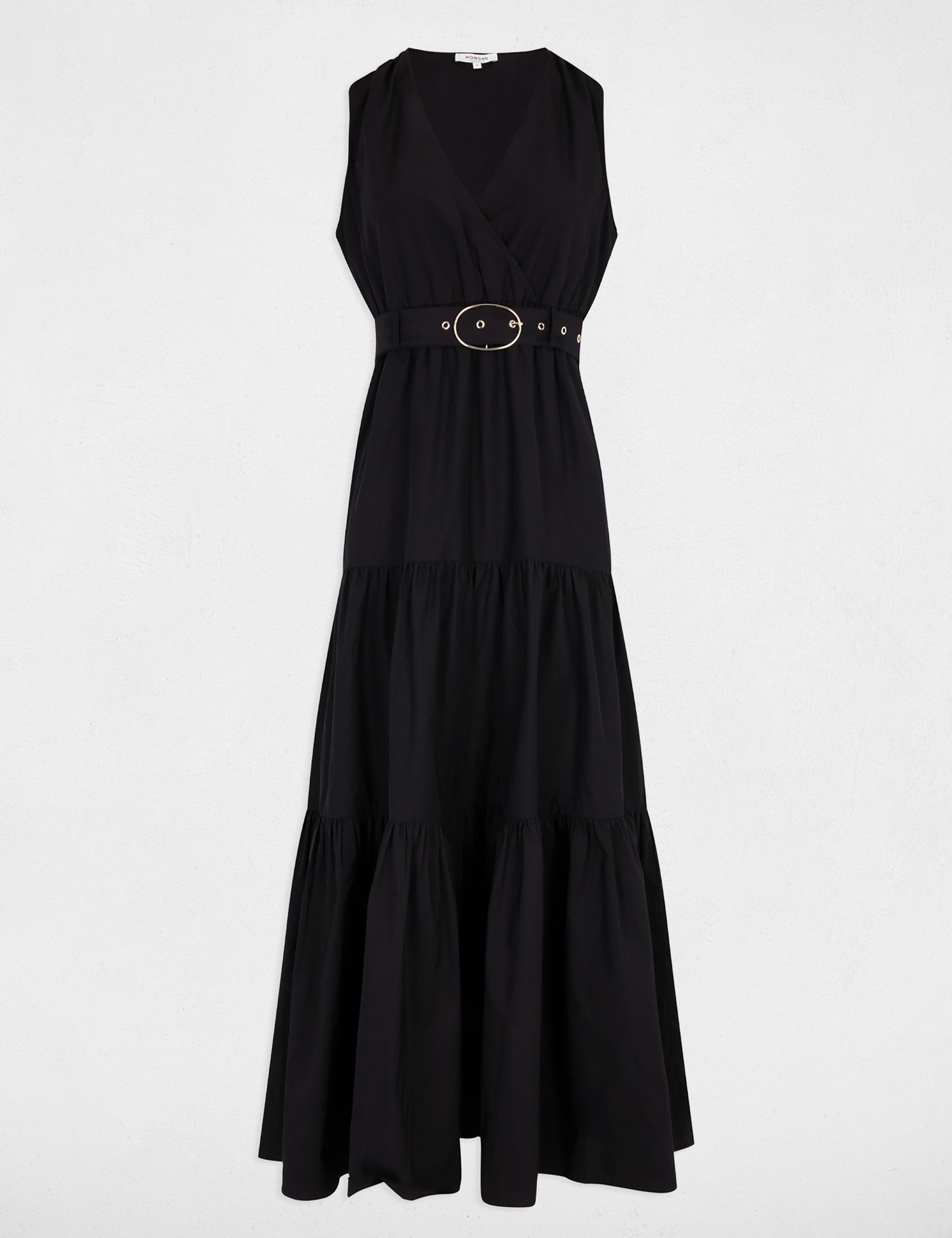 Maxi straight dress black women