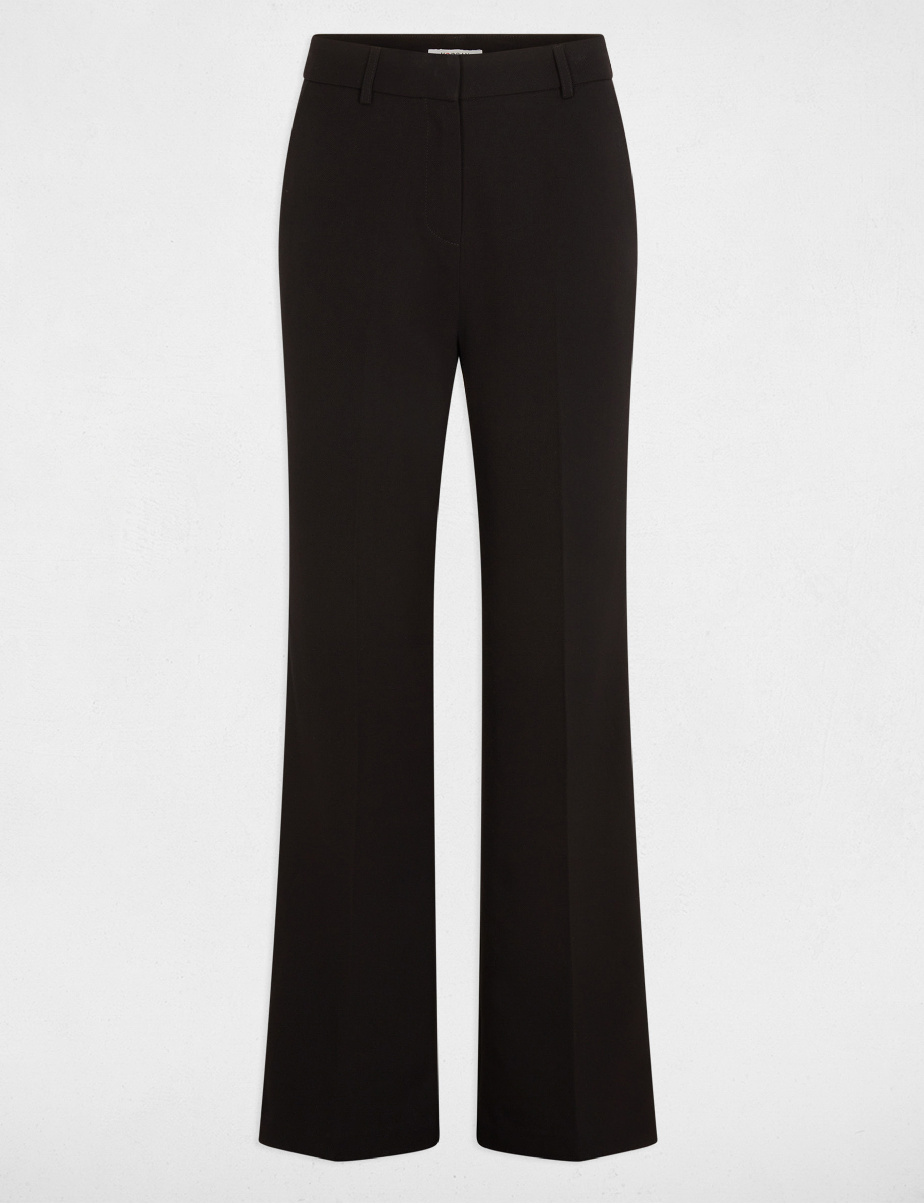 Fitted trousers with darts black women