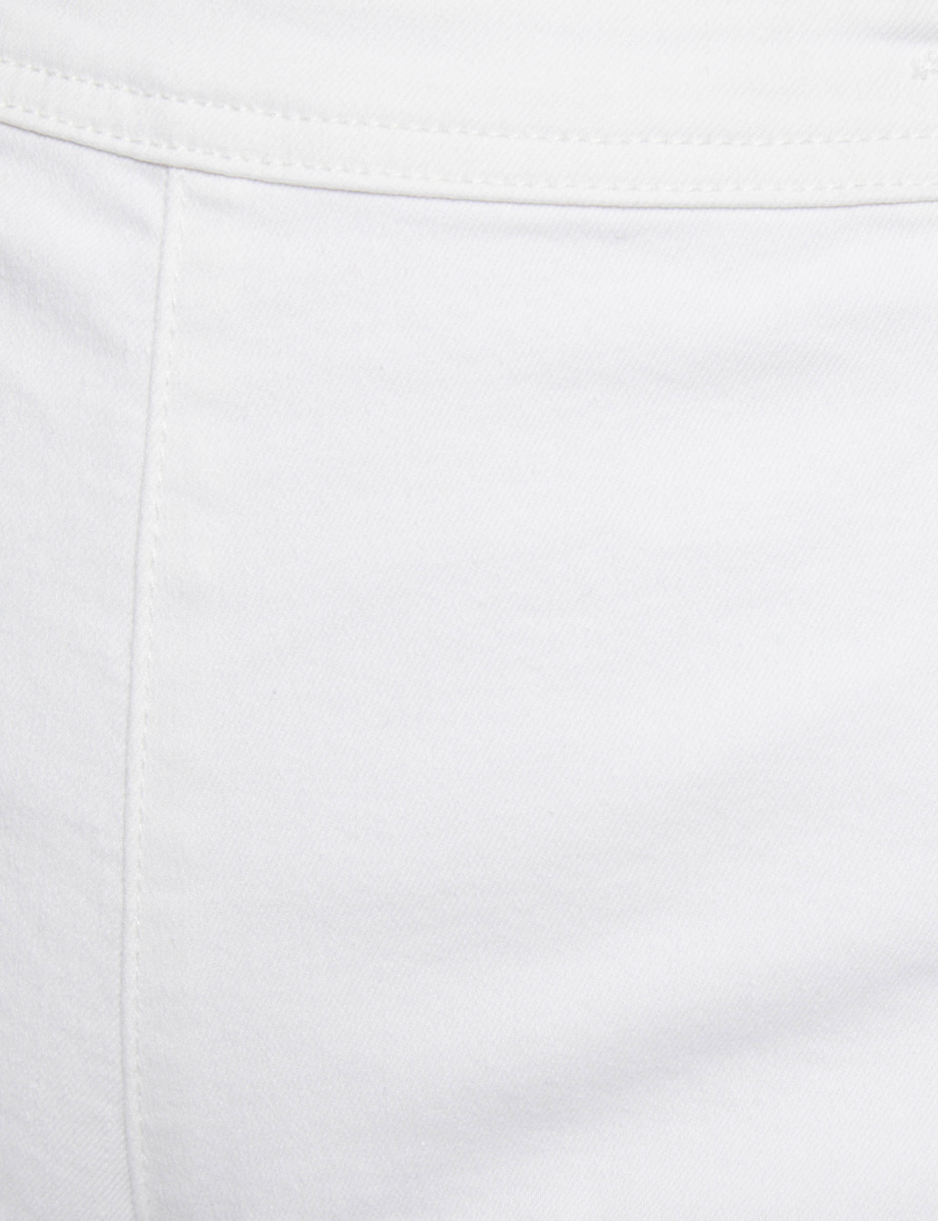 fitted shorts with buttons ivory women null