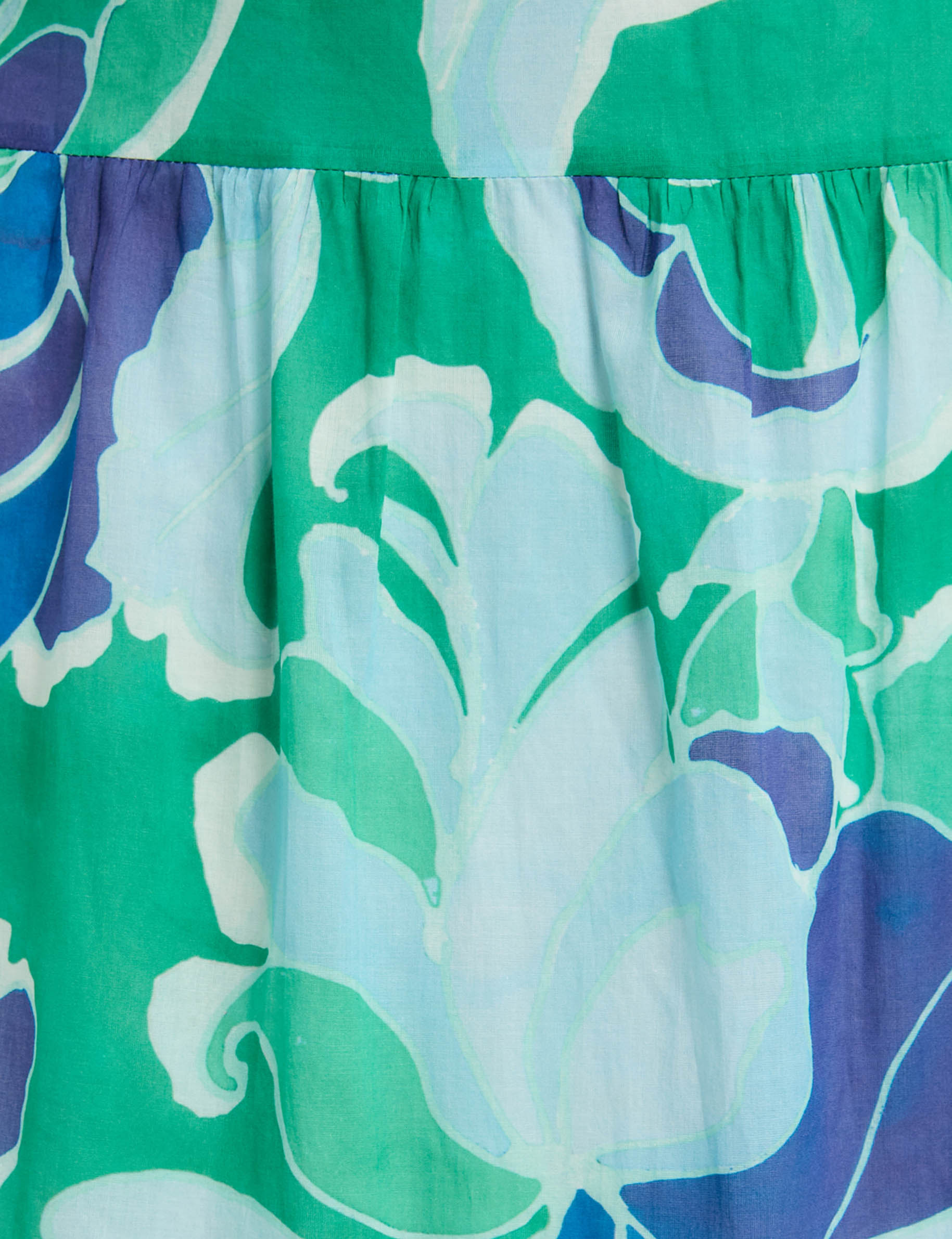 printed maxi skirt multicolor women null