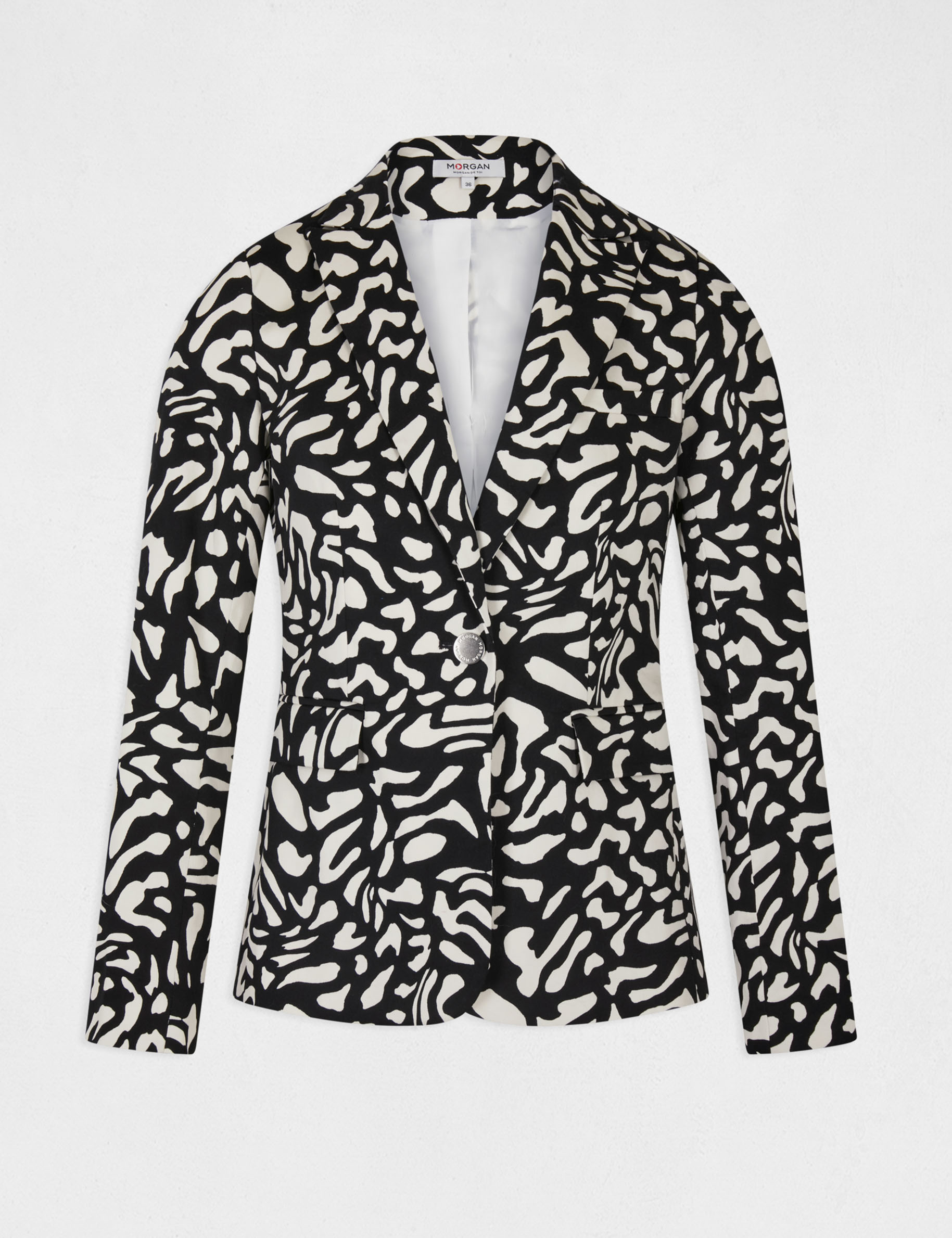 Leopard print ladies outlet blazer