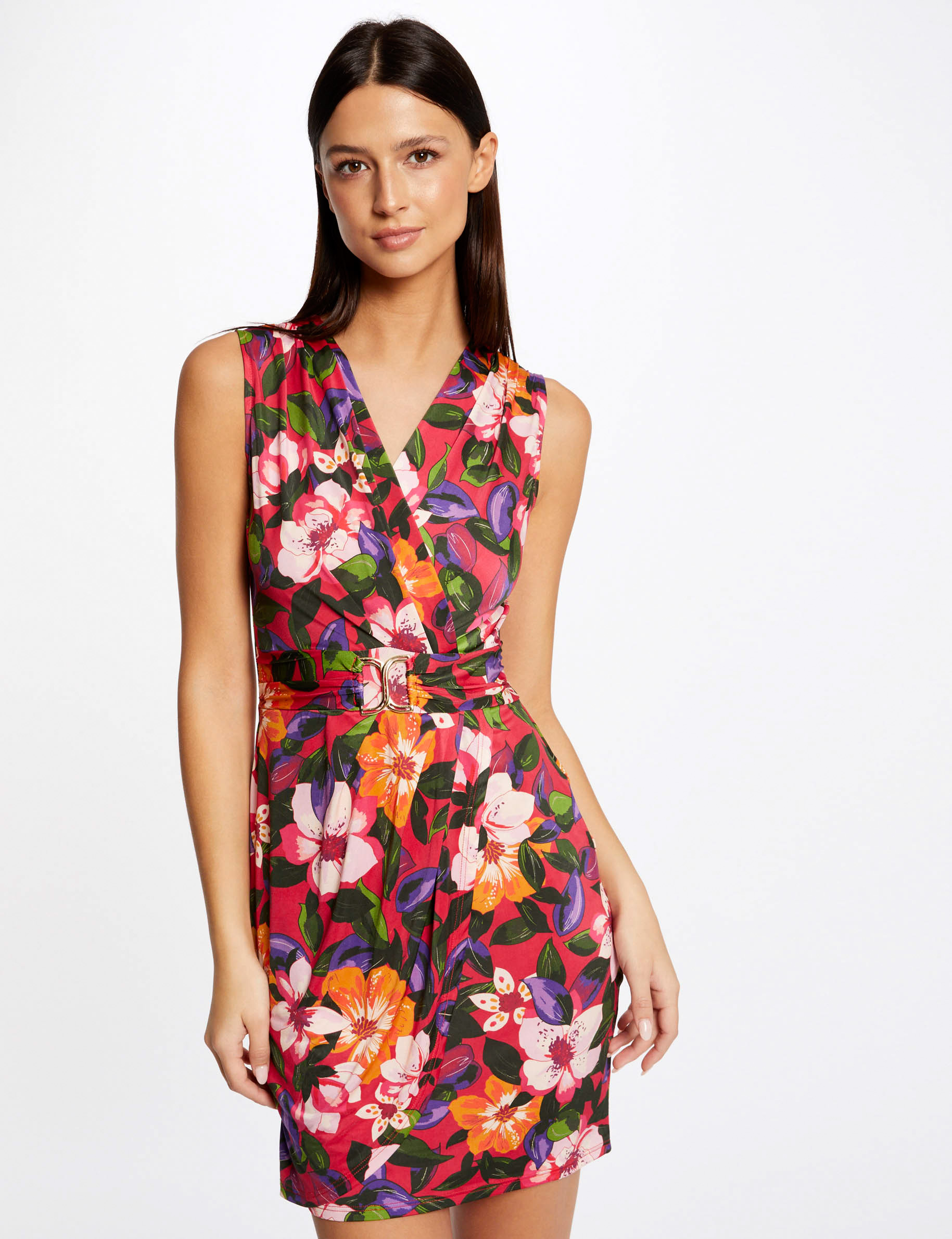 Fitted hotsell floral dress