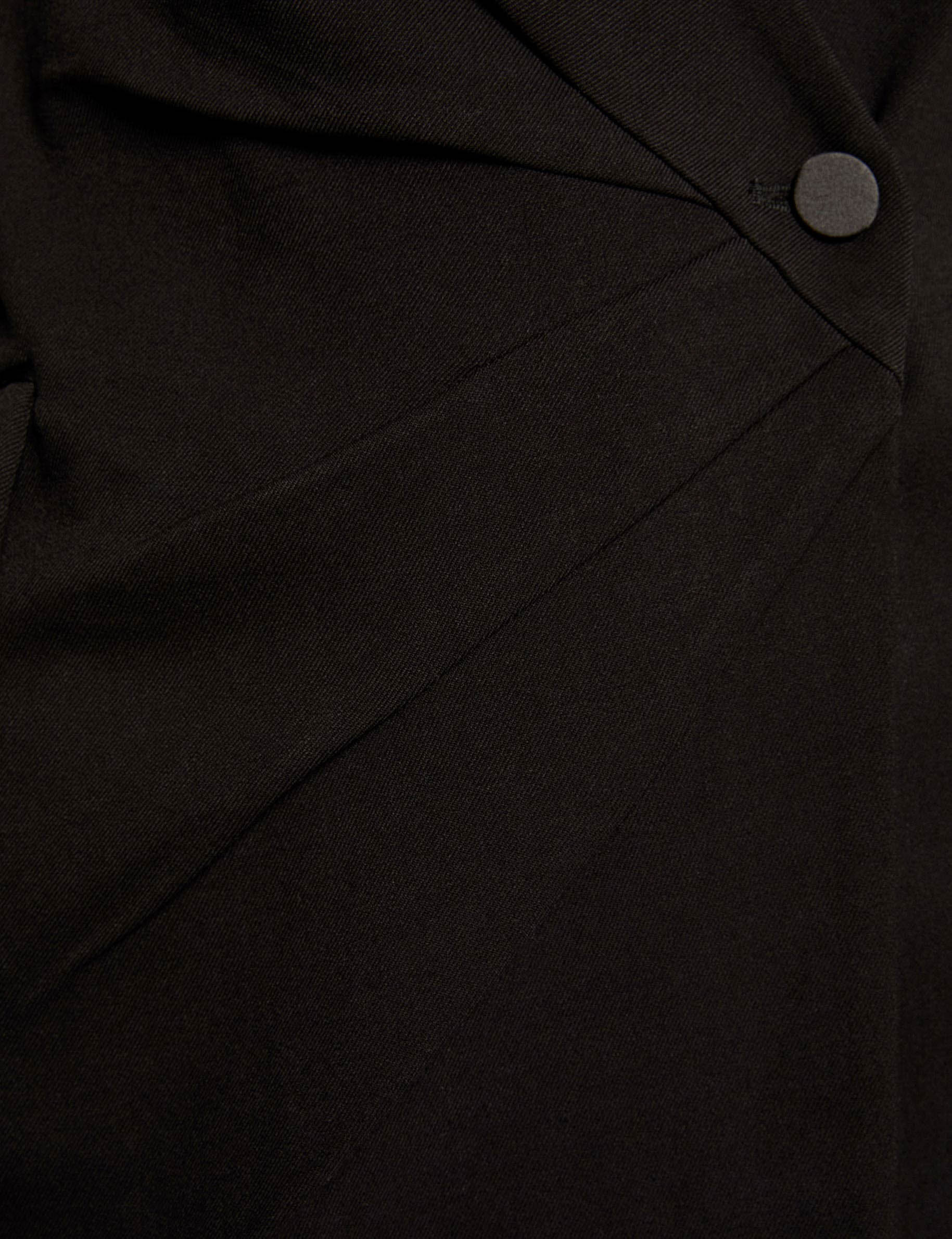 blazer dress with v neck black women null