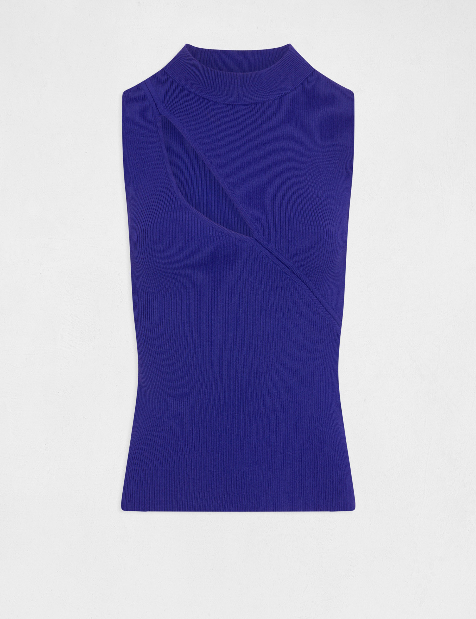 Blue hotsell sleeveless jumper