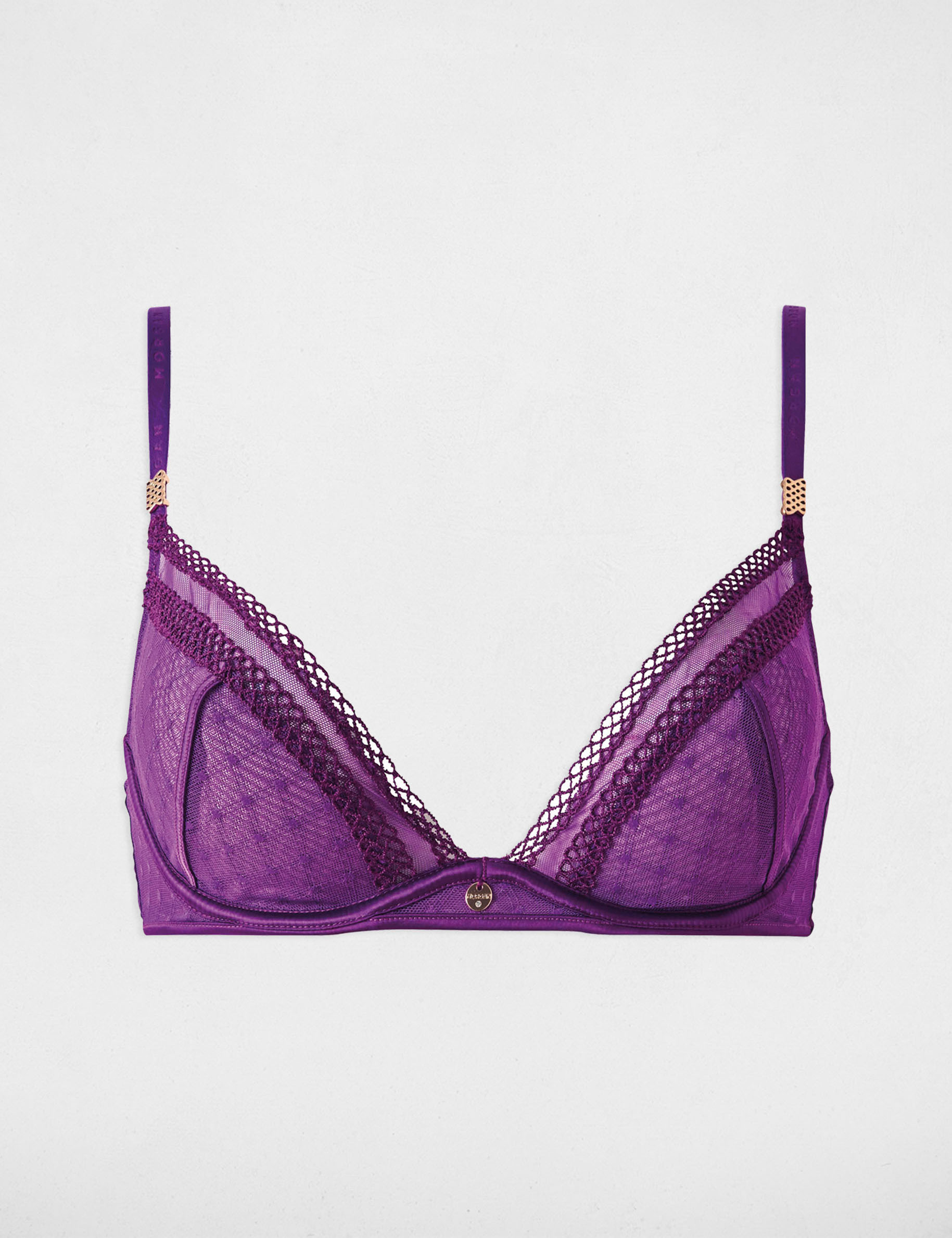 Underwired bra purple ladies'