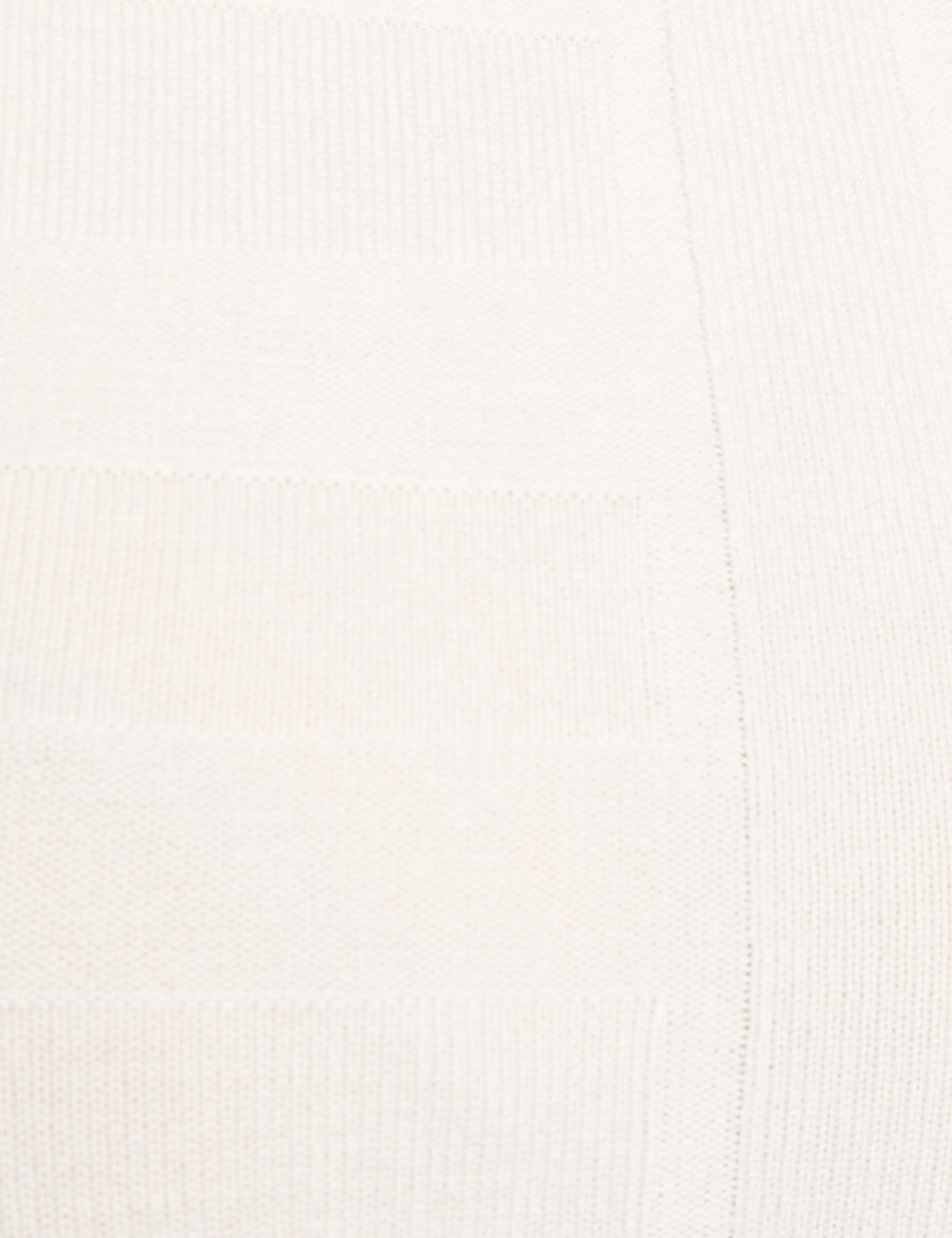 jumper with short sleeves ivory women null