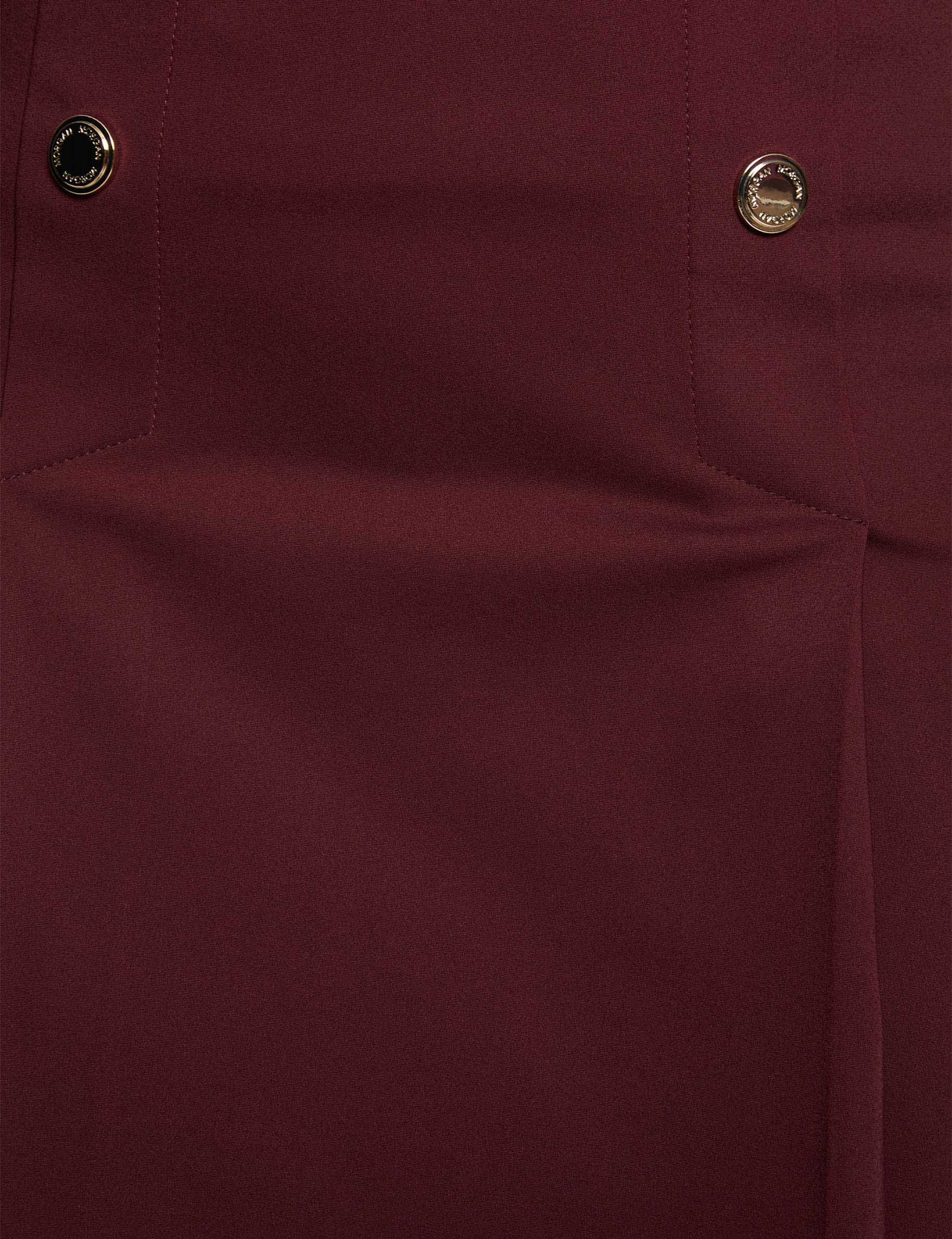 fitted short skirt plum women null