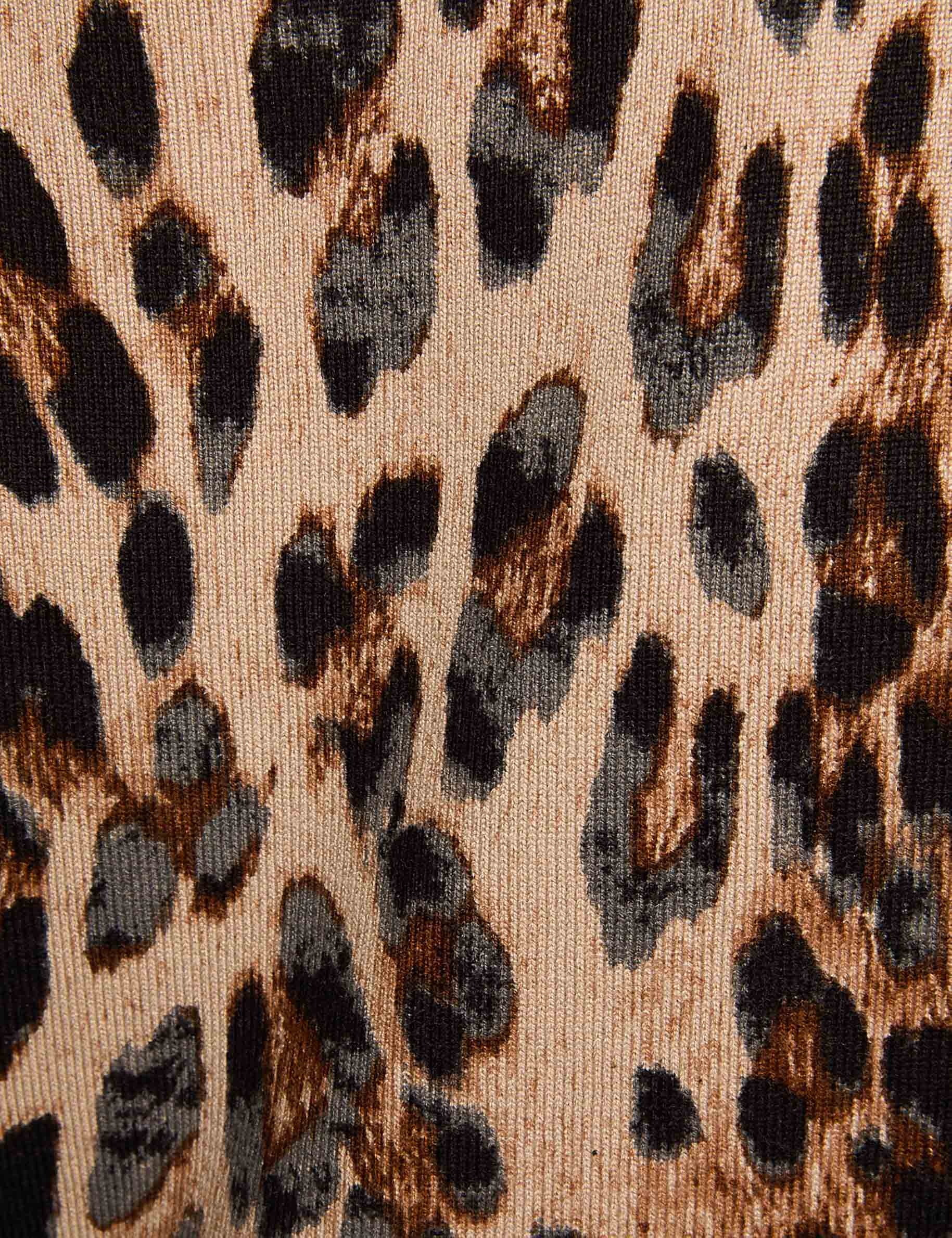 printed jumper round neck multicolor women null