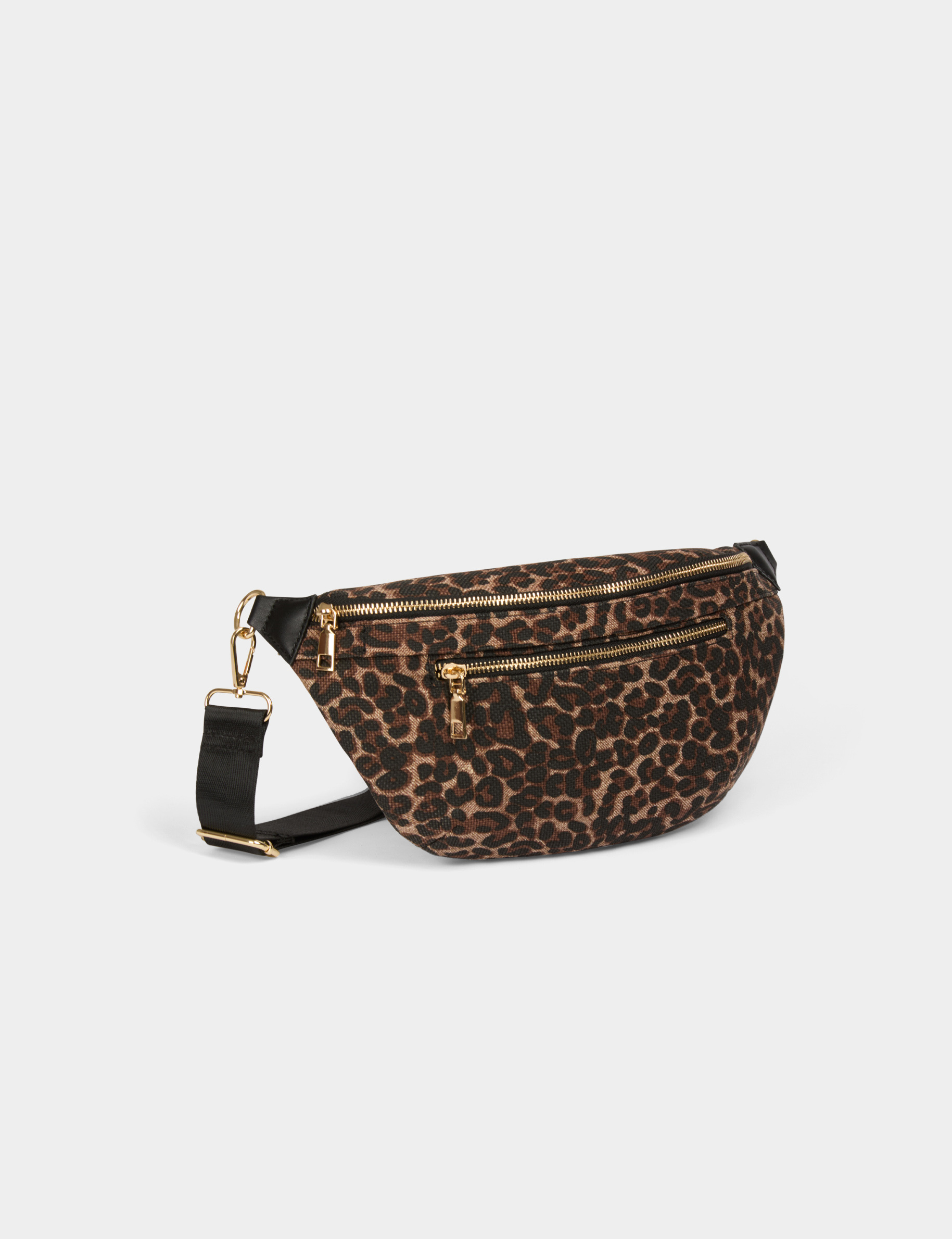 Sling bag leopard print multicolor women