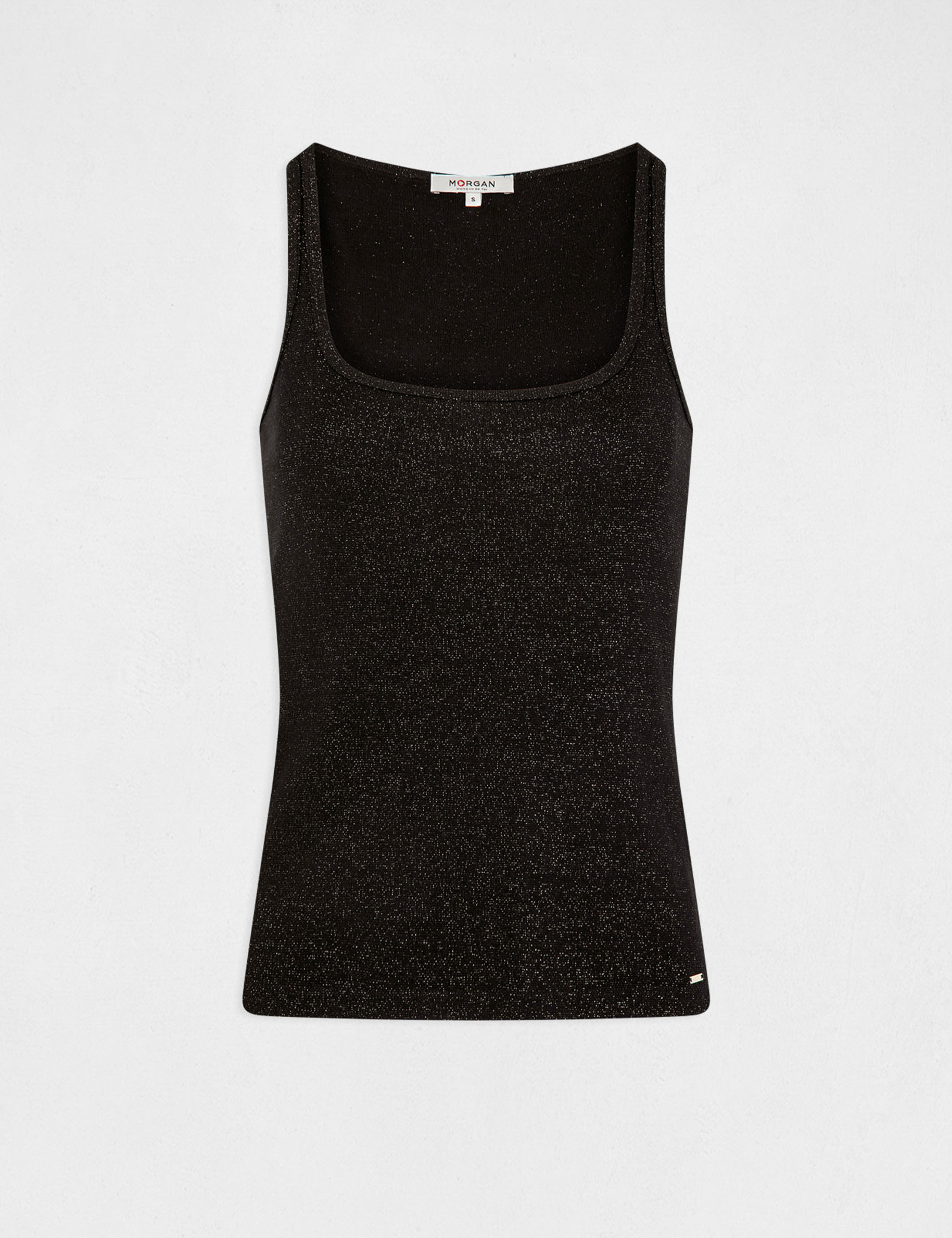 thin black women's vest